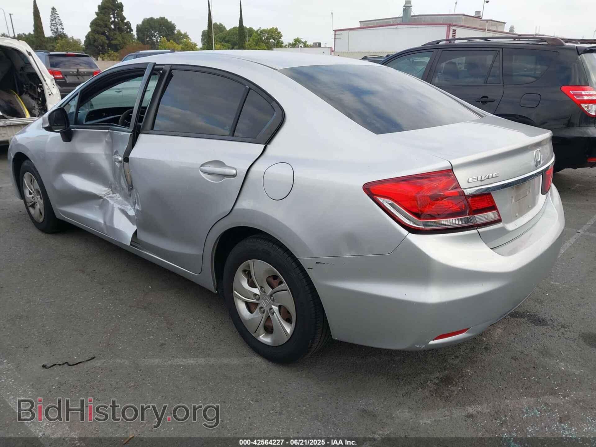2013 HONDA CIVIC - VIN: 19XFB2F59DE250417 - Фото 3