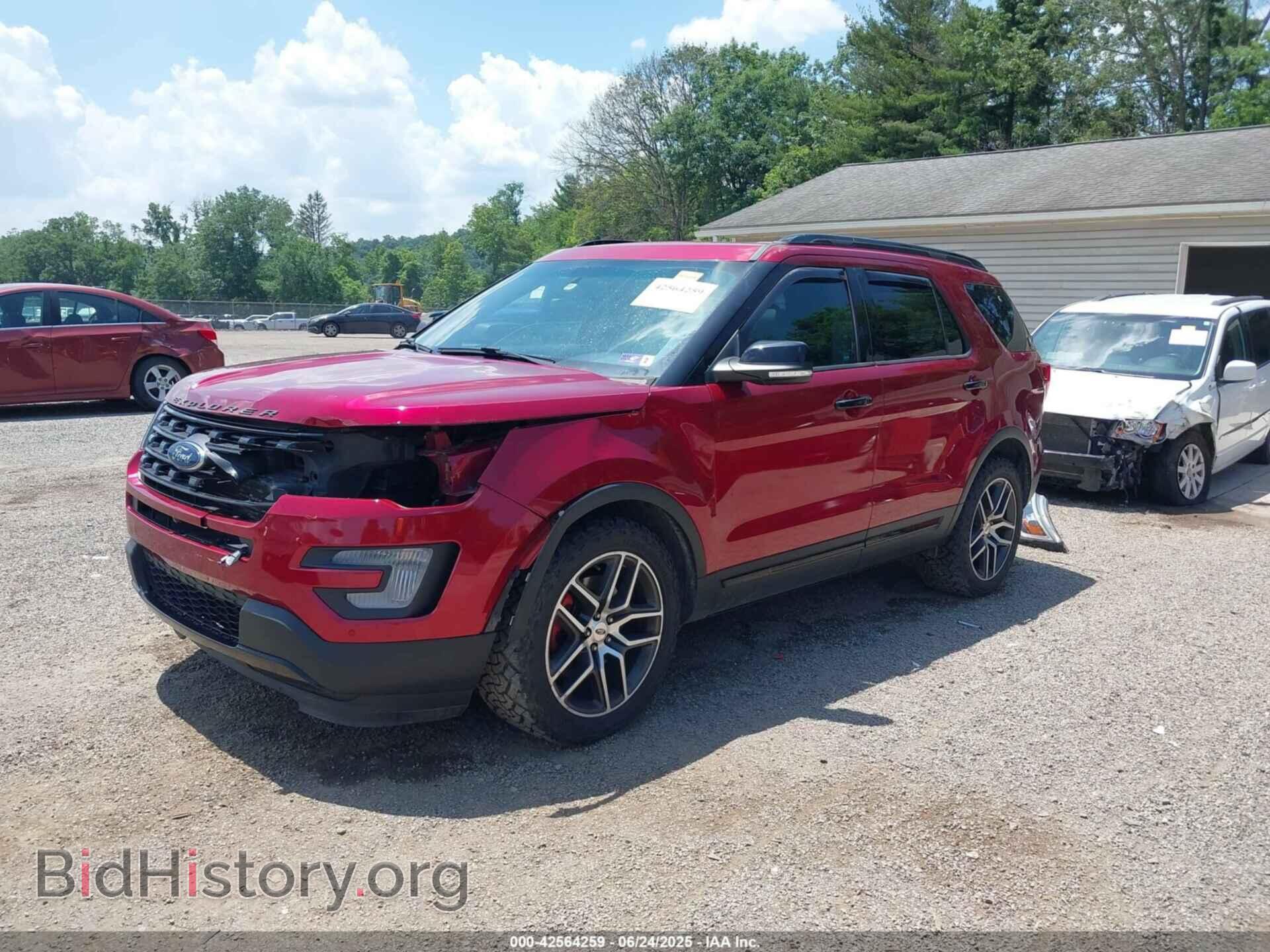 2017 FORD EXPLORER - VIN: 1FM5K8GT8HGC09385 - Фото 2