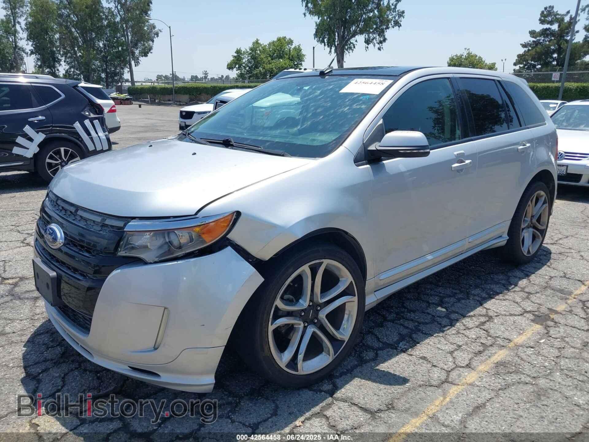 2014 FORD EDGE - VIN: 2FMDK3AK4EBA90896 - Фото 2