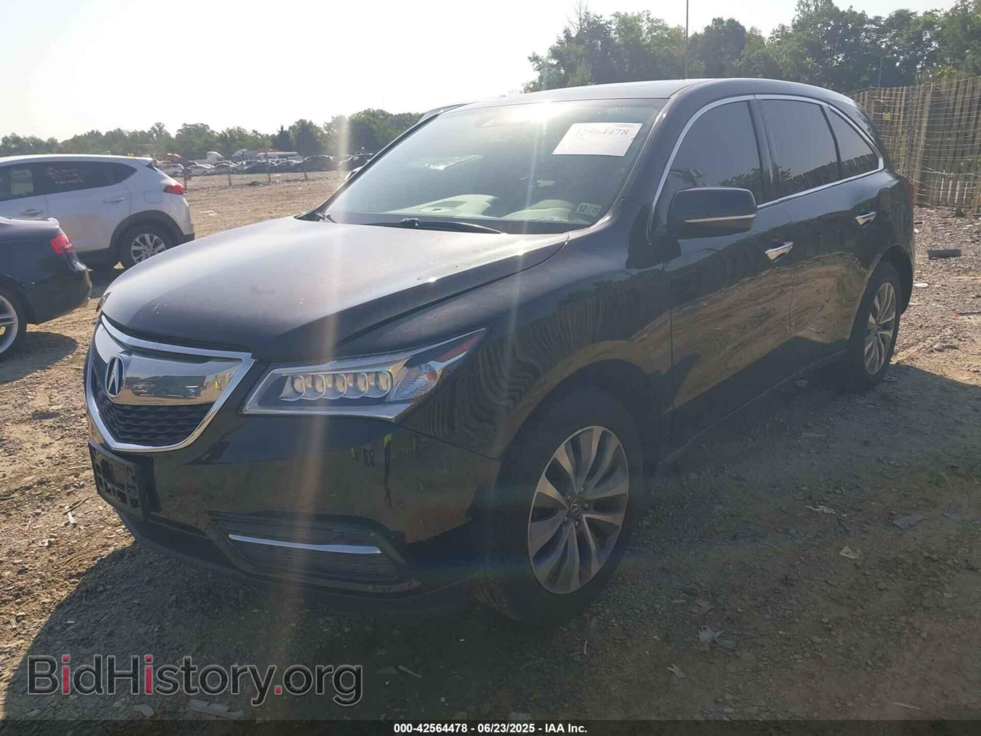 2015 ACURA MDX - VIN: 5FRYD4H47FB030207 - Фото 2