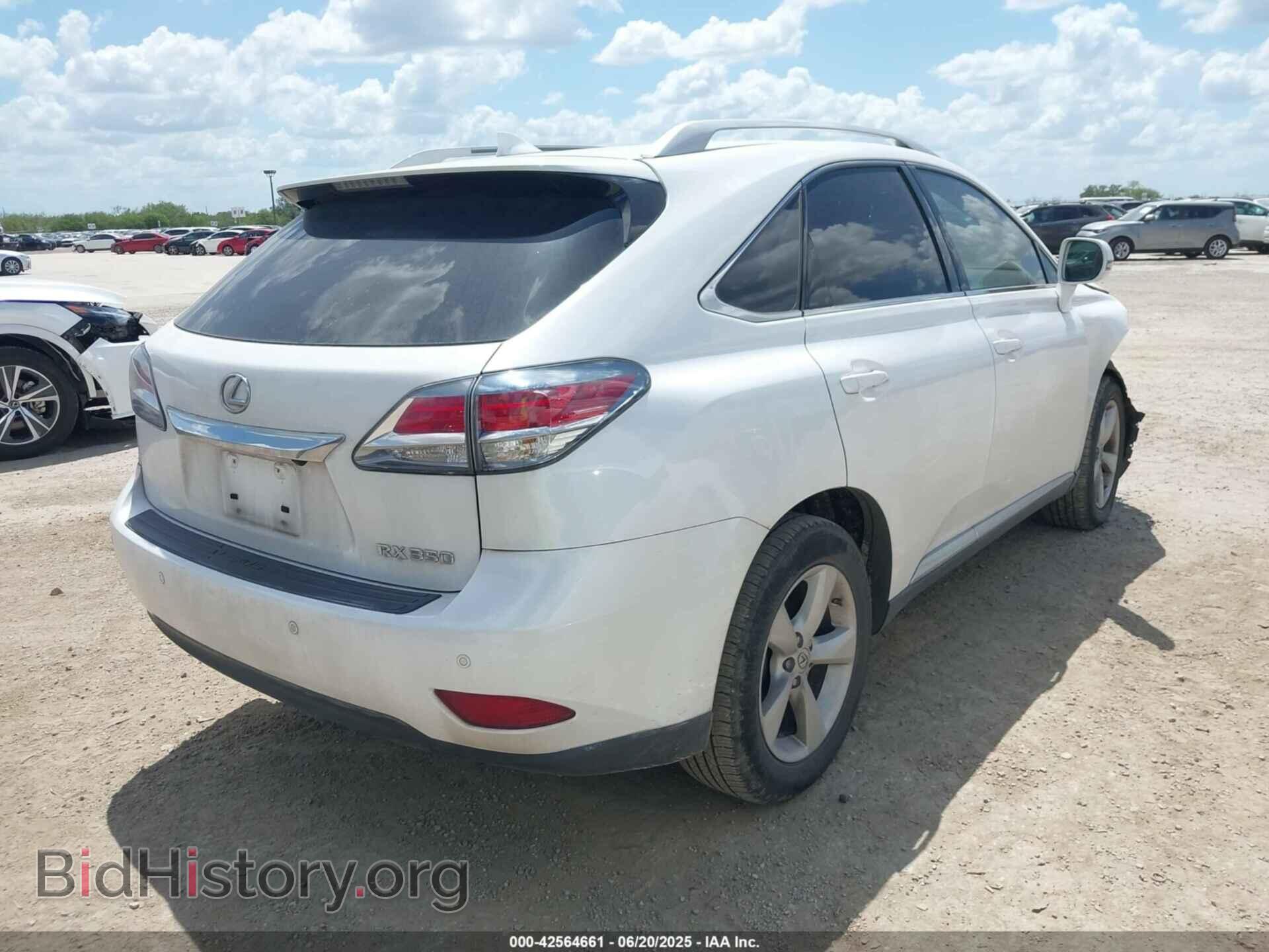 2014 LEXUS RX 350 - VIN: 2T2BK1BA6EC241469 - Фото 4