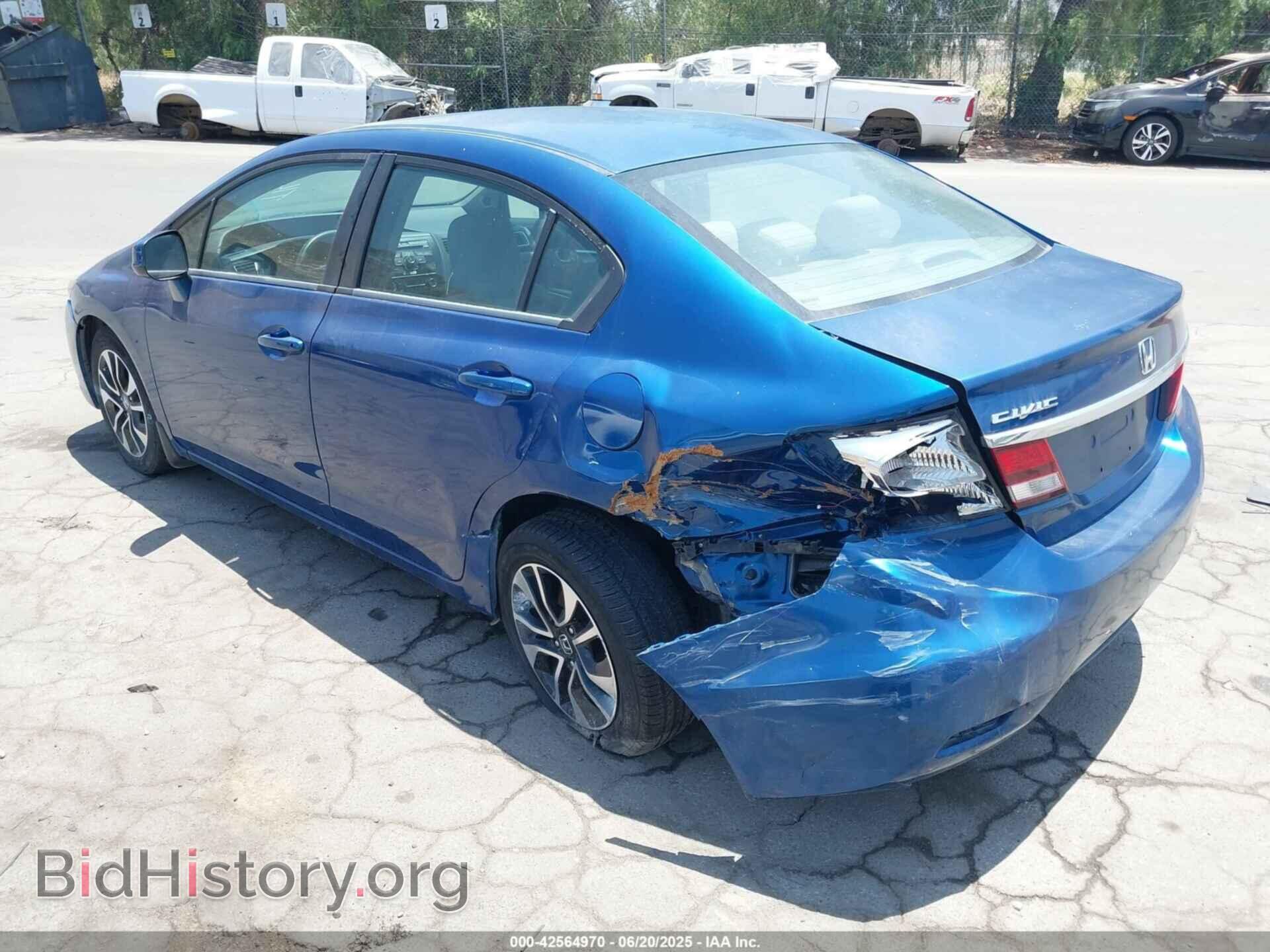 2013 HONDA CIVIC - VIN: 19XFB2F80DE054859 - Фото 3