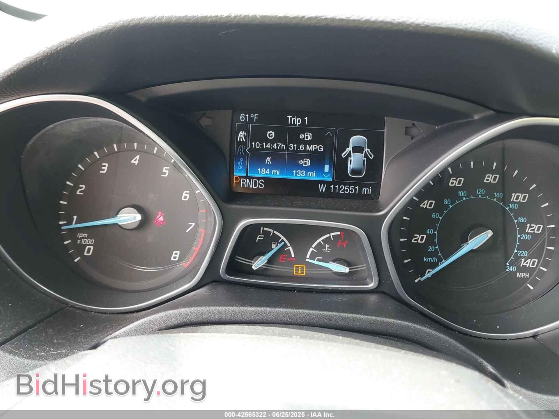 2014 FORD FOCUS - VIN: 1FADP3N20EL160982 - Фото 7