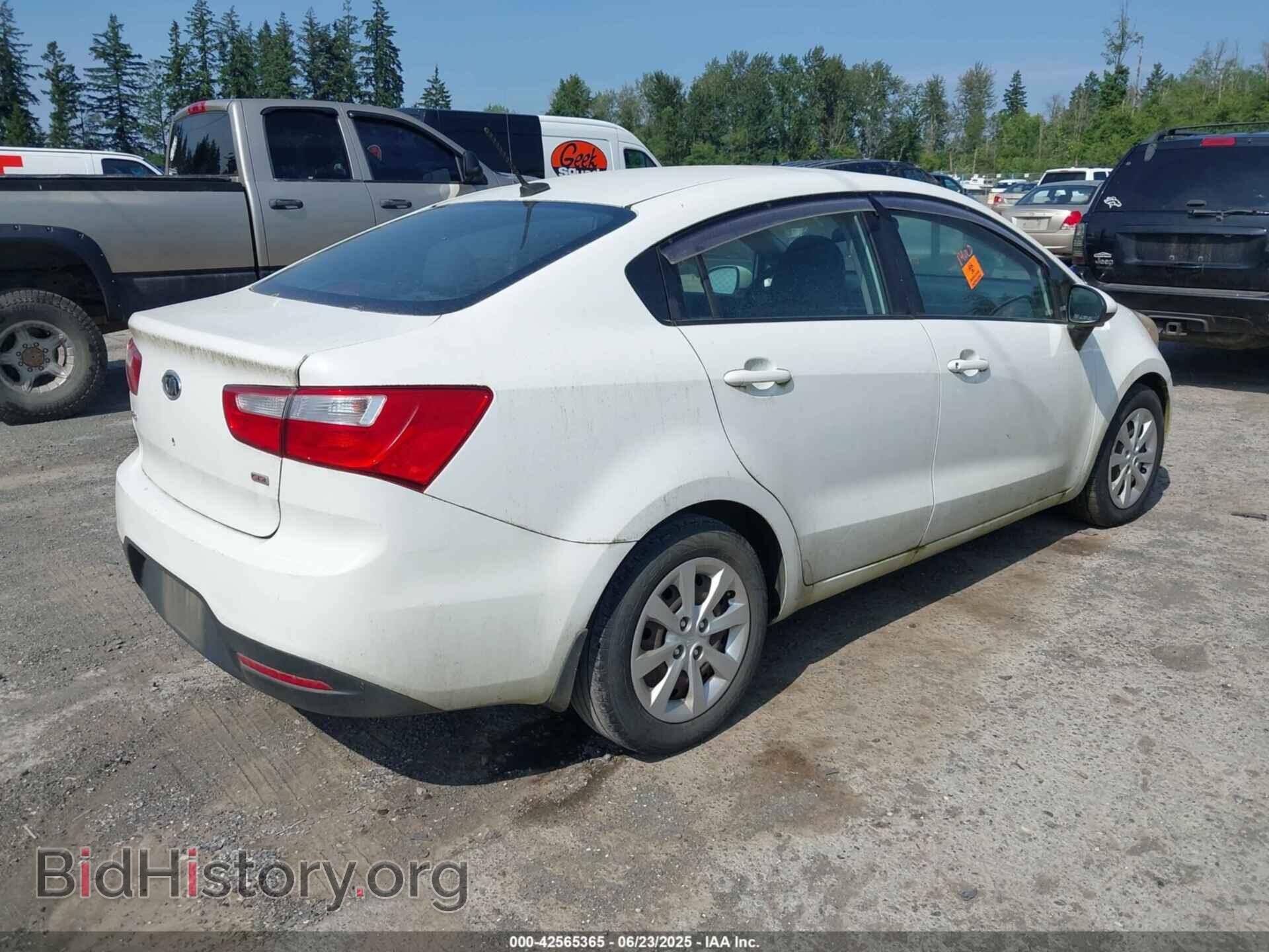 2012 KIA RIO - VIN: KNADM4A31C6071938 - Фото 4