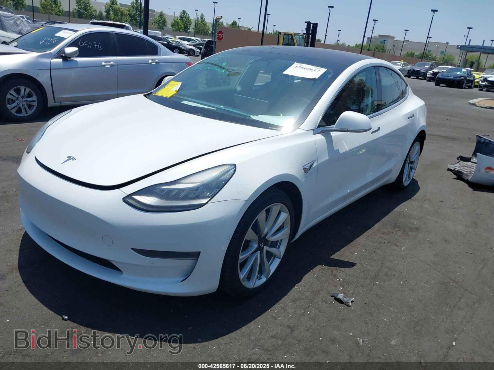 2018 TESLA MODEL 3 - VIN: 5YJ3E1EAXJF164834 - Фото 2