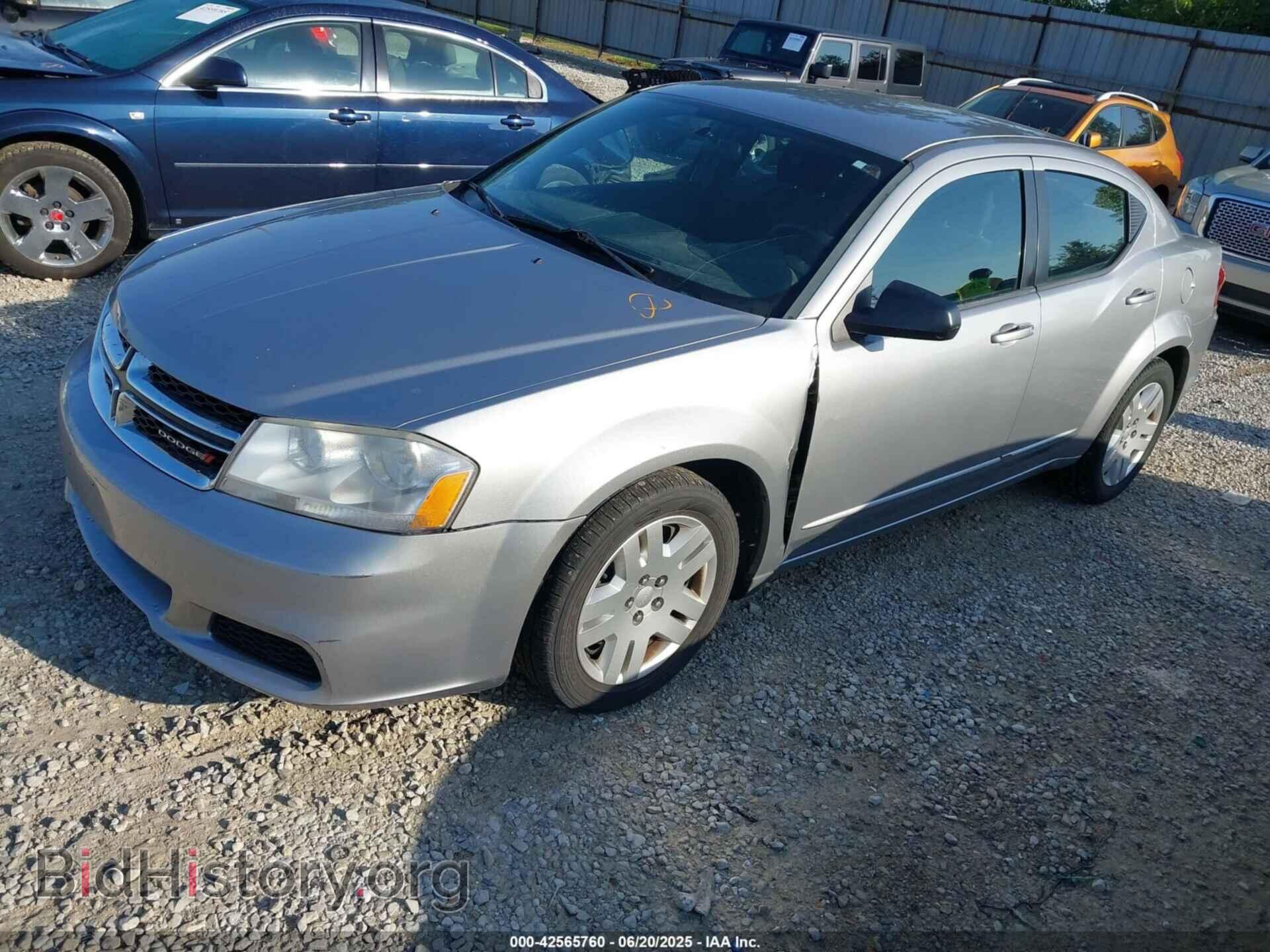 2013 DODGE AVENGER - VIN: 1C3CDZAB7DN538262 - Фото 2
