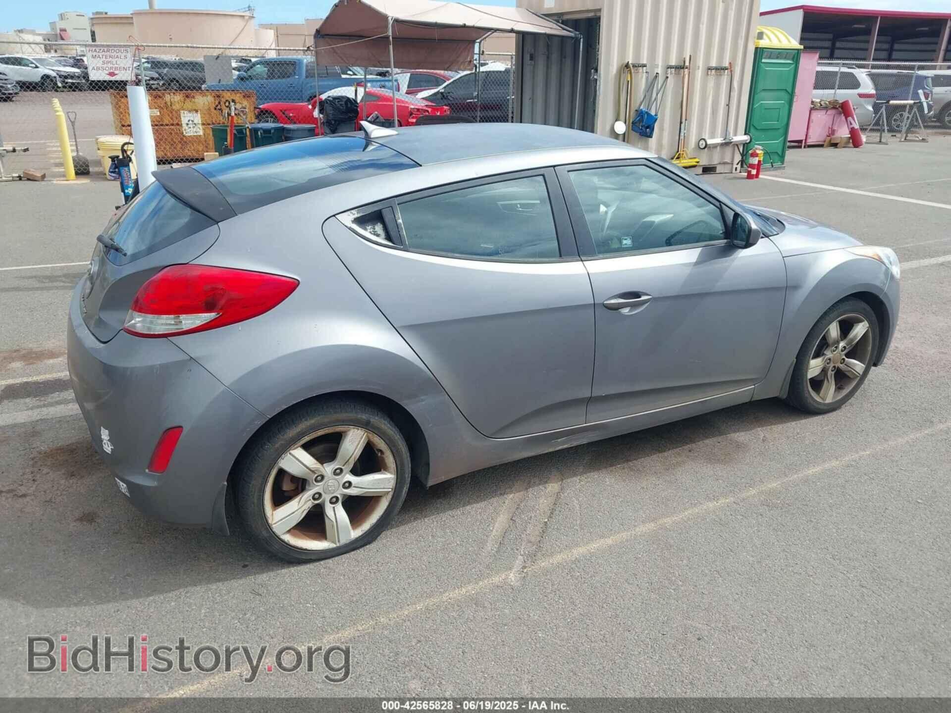 2012 HYUNDAI VELOSTER - VIN: KMHTC6AD2CU026262 - Фото 4