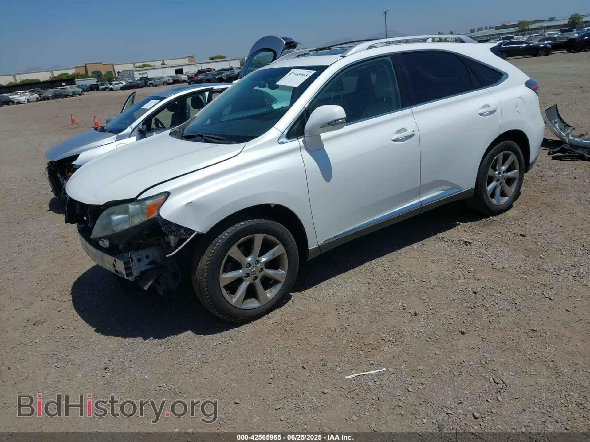 2012 LEXUS RX 350 - VIN: 2T2ZK1BA4CC083418 - Фото 2