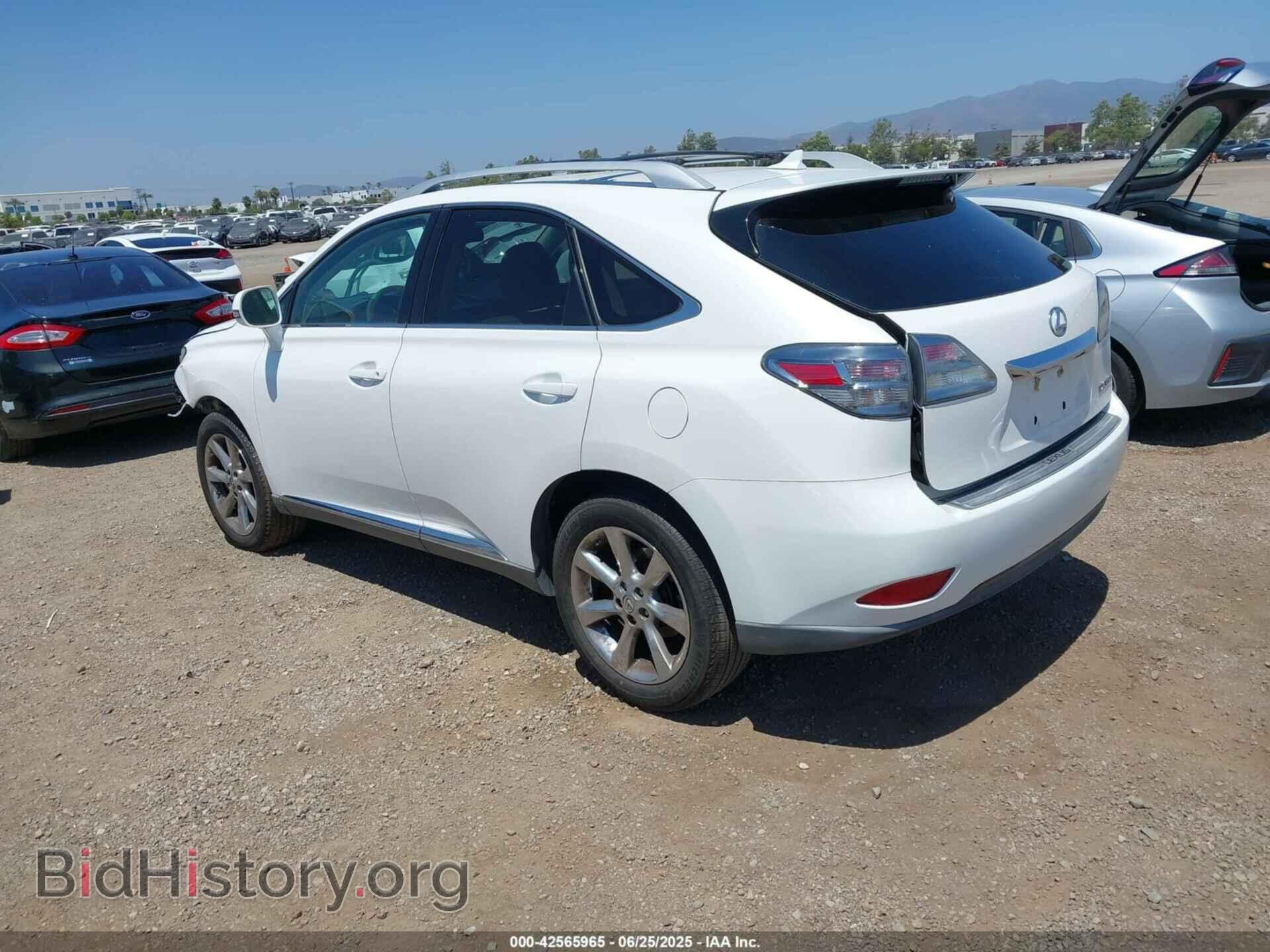 2012 LEXUS RX 350 - VIN: 2T2ZK1BA4CC083418 - Фото 3