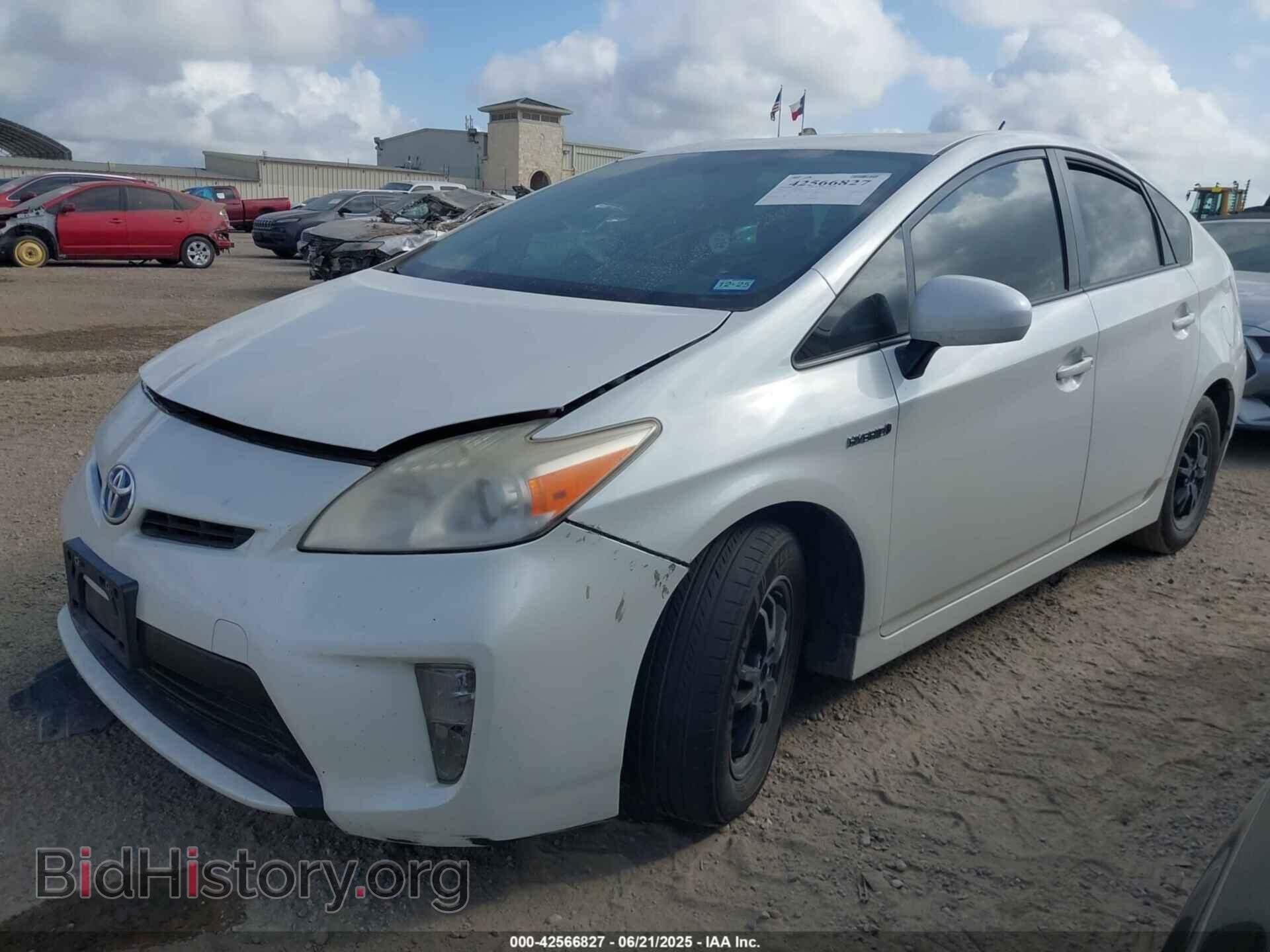 2013 TOYOTA PRIUS - VIN: JTDKN3DU8D5579529 - Фото 2
