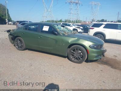 2023 Dodge CHARGER SXT, green — VIN 2C3CDXJG0PH523941, IAAI