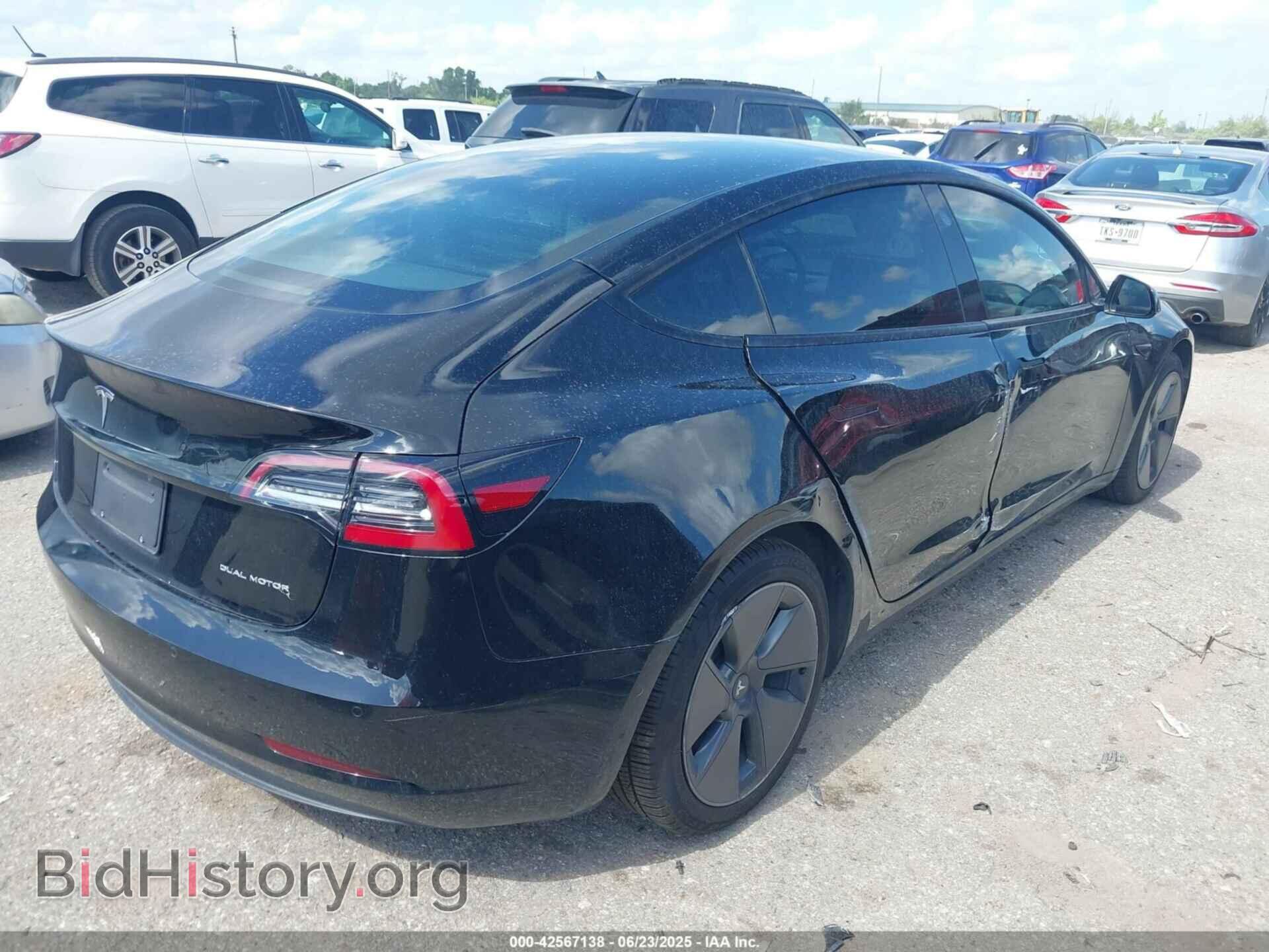2022 TESLA MODEL 3 - VIN: 5YJ3E1EB9NF183003 - Фото 4