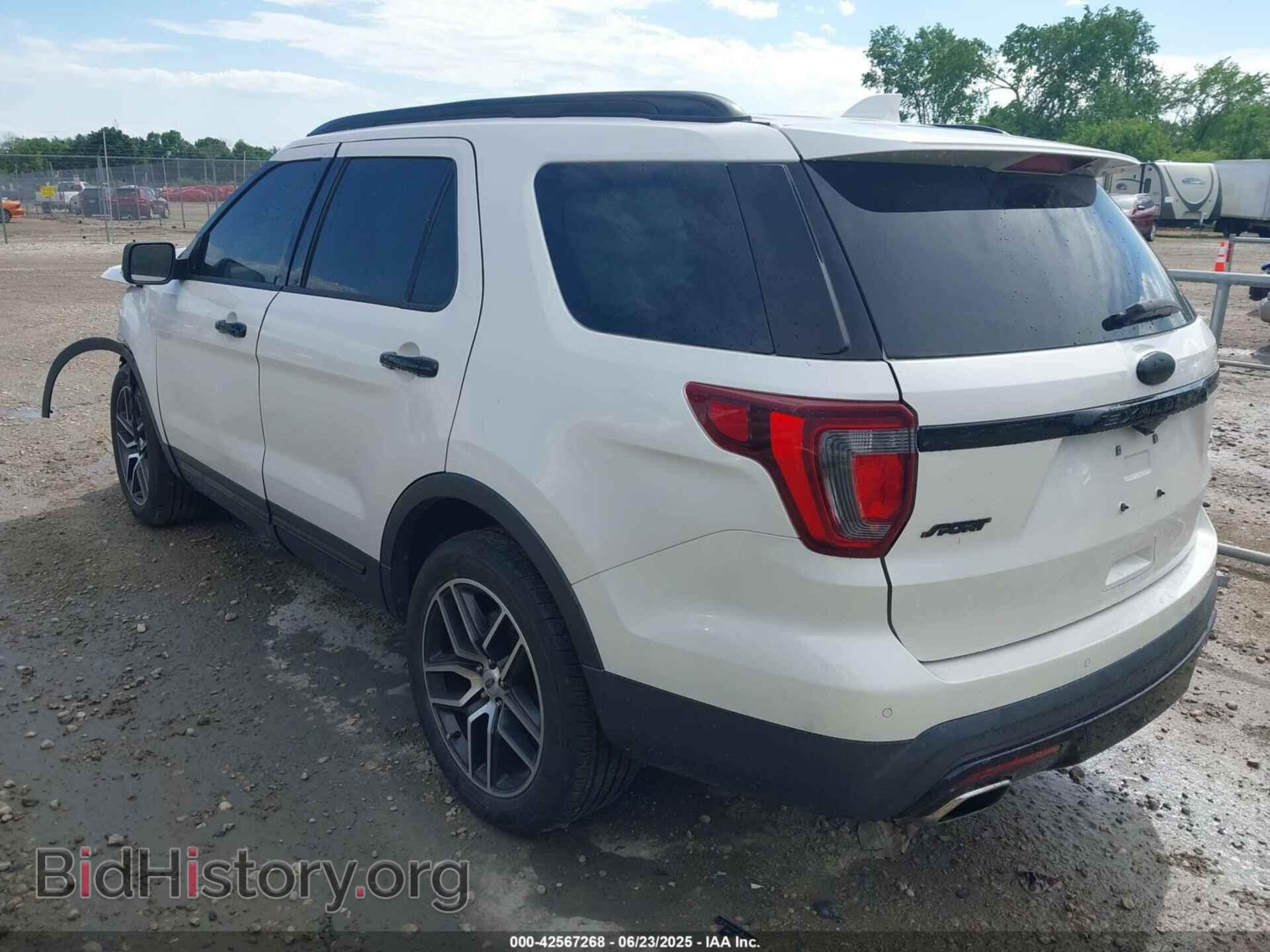 2016 FORD EXPLORER - VIN: 1FM5K8GT6GGA01049 - Фото 3