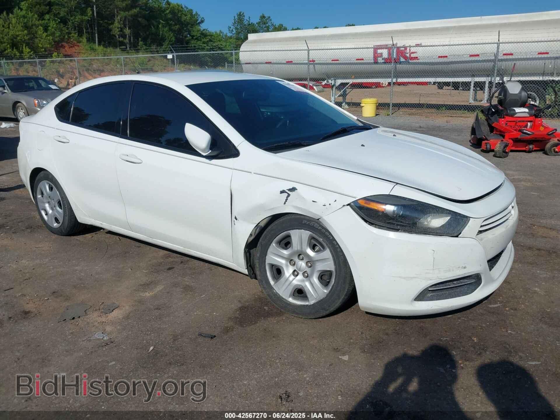 Фотография 1C3CDFAA7GD684645 - DODGE DART 2016