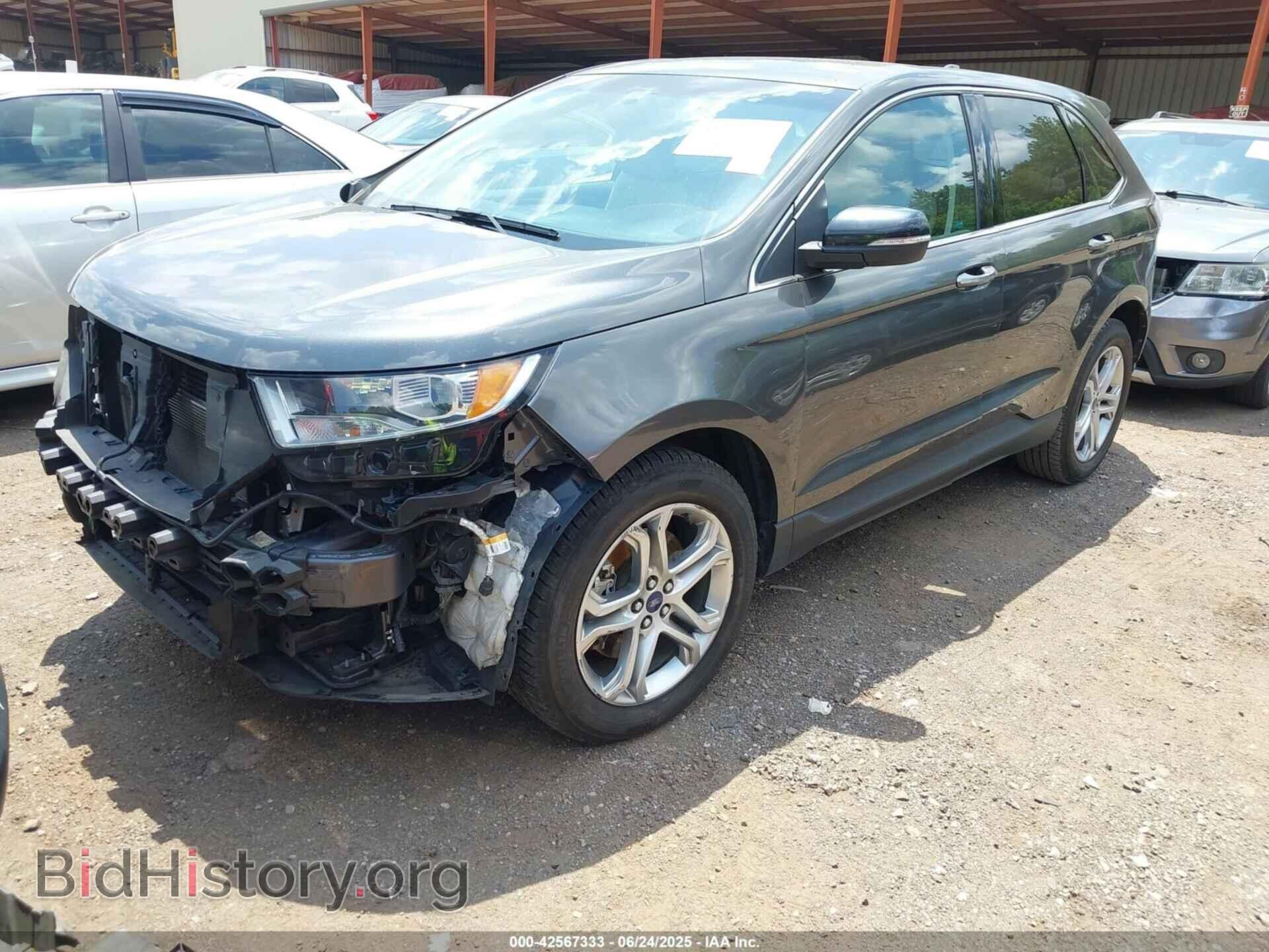 2016 FORD EDGE - VIN: 2FMPK3K80GBB22570 - Фото 2