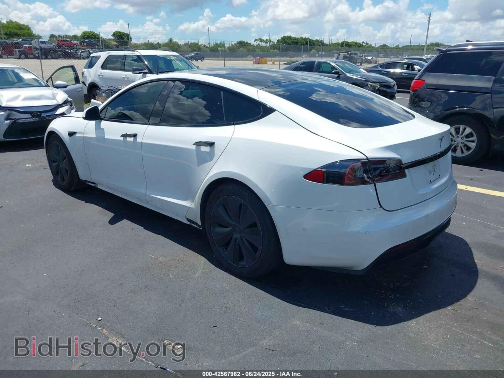 2021 TESLA MODEL S - VIN: 5YJSA1E56MF439159 - Фото 3