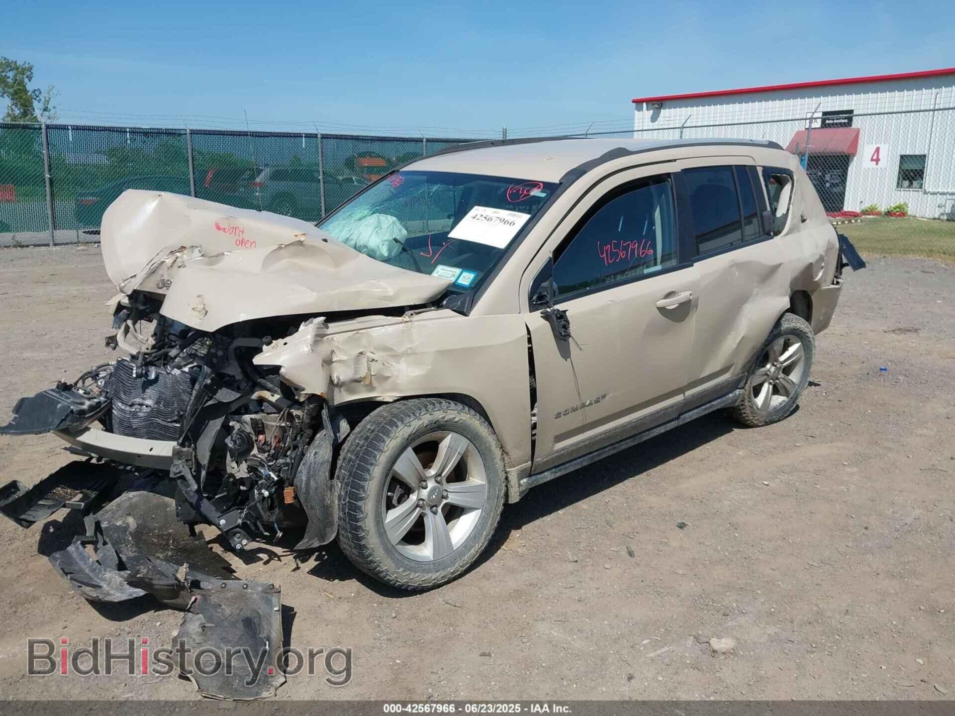 2017 JEEP COMPASS - VIN: 1C4NJDBB1HD177962 - Фото 2