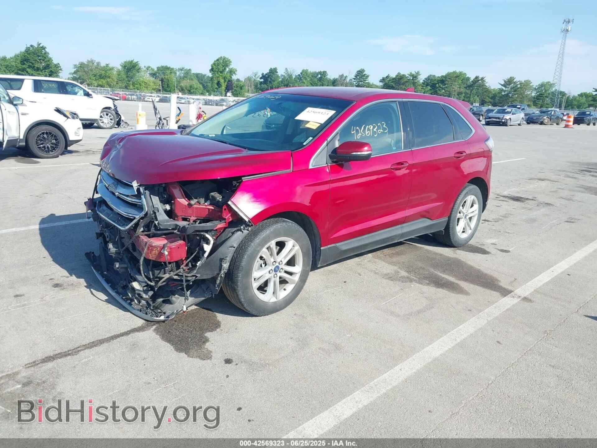 2015 FORD EDGE - VIN: 2FMTK3J97FBB75872 - Фото 2