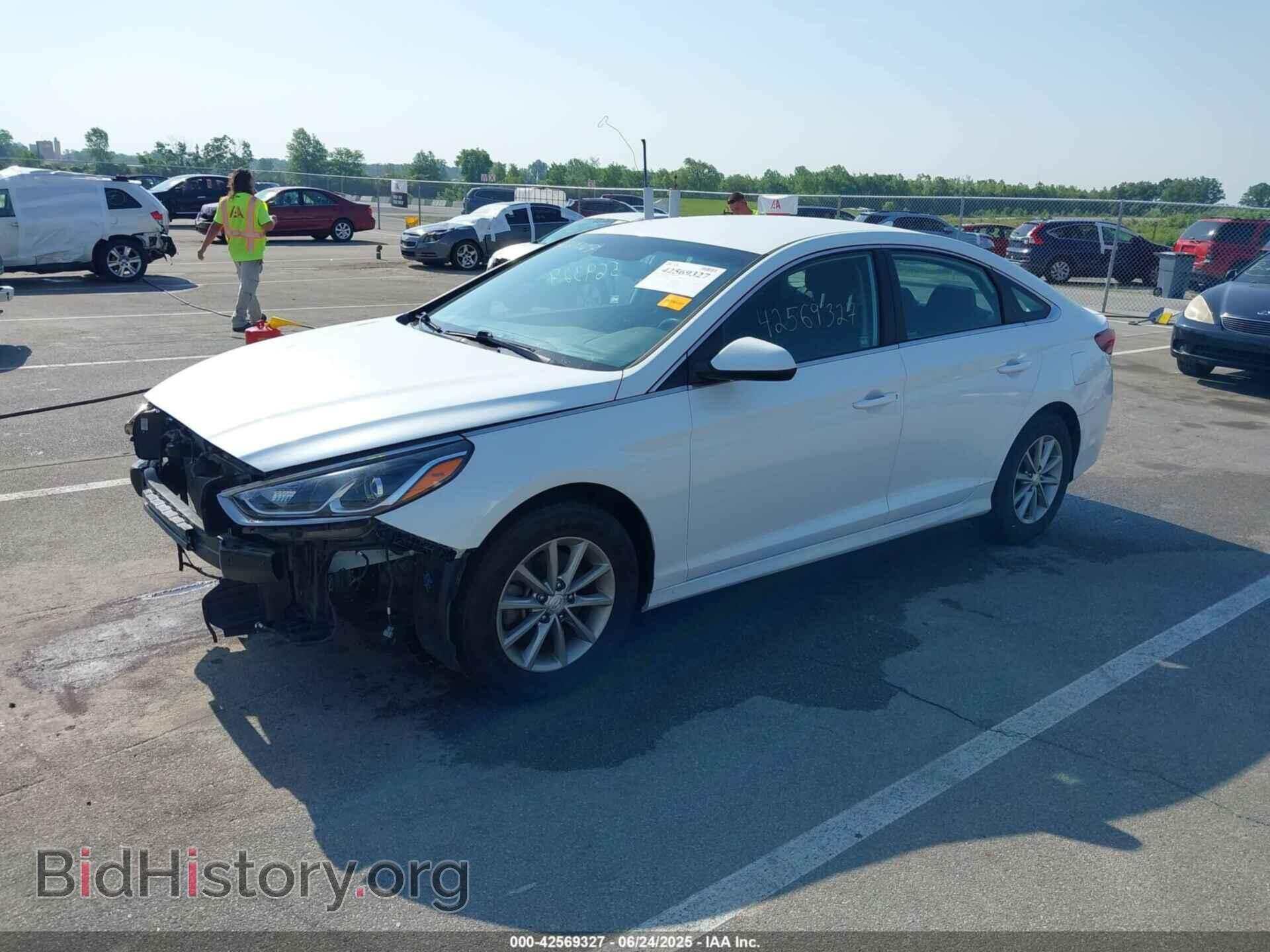 2019 HYUNDAI SONATA - VIN: 5NPE24AF4KH780844 - Фото 2