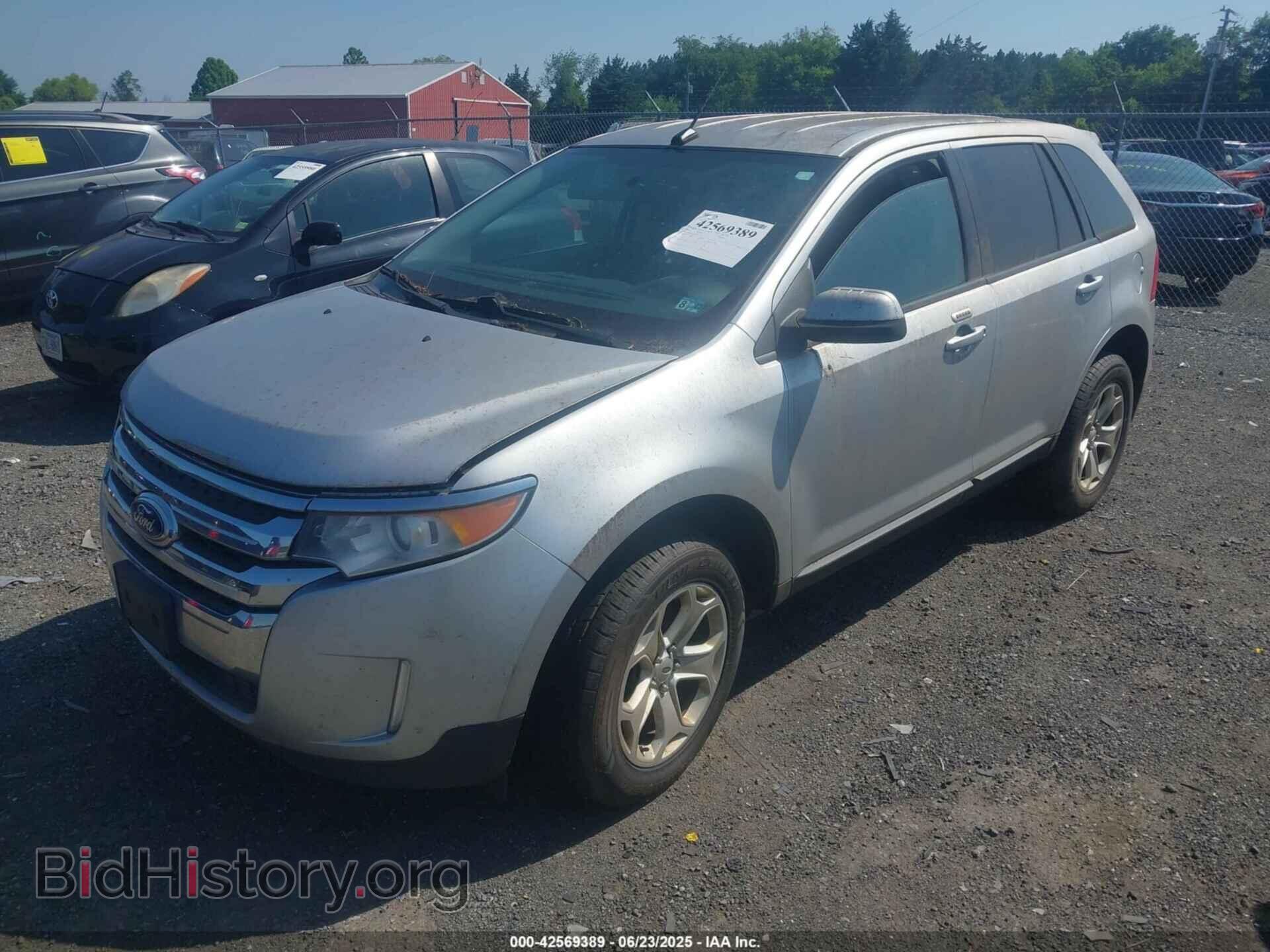 2014 FORD EDGE - VIN: 2FMDK3JC5EBB73262 - Фото 2