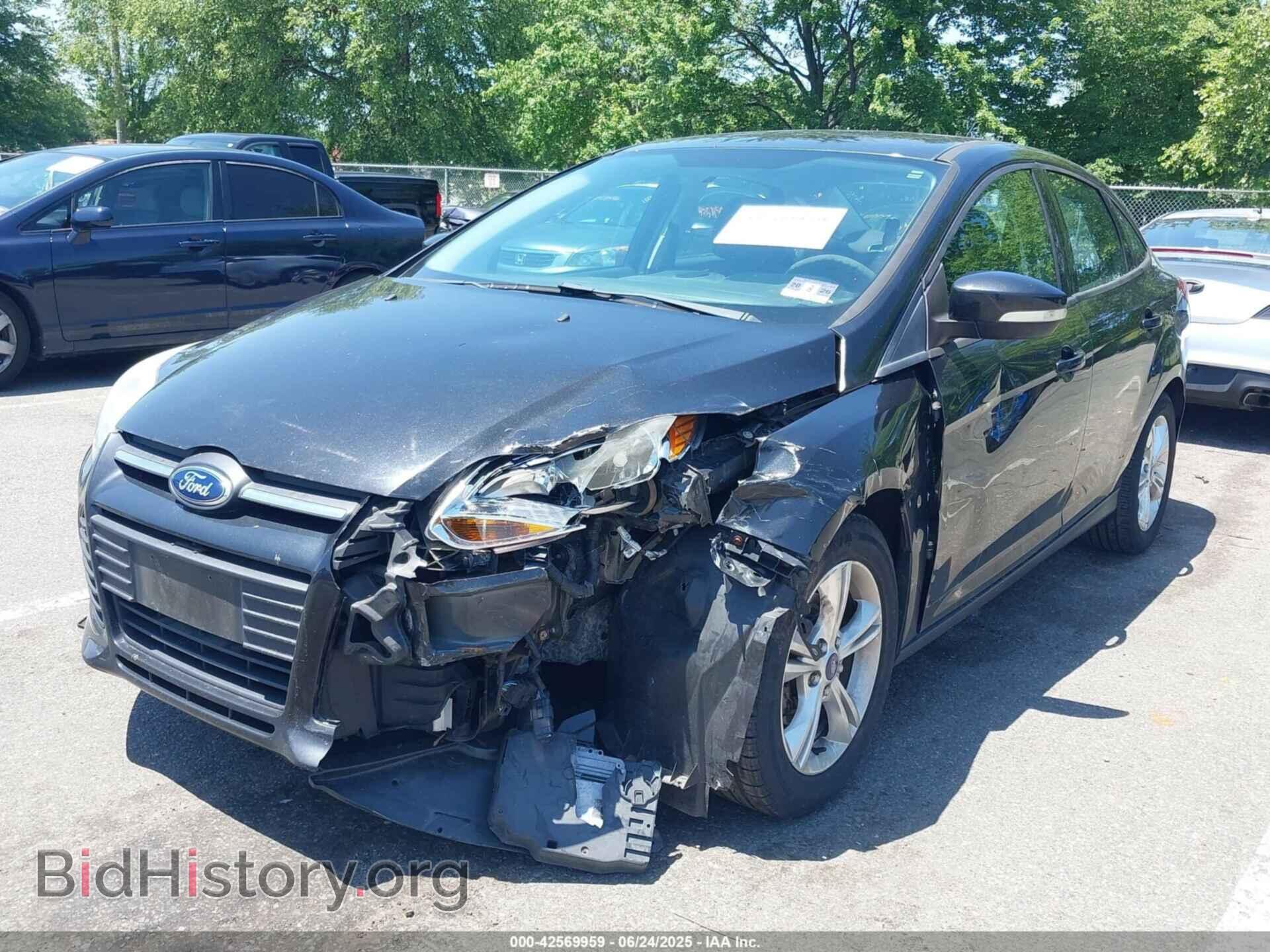 2013 FORD FOCUS - VIN: 1FADP3F2XDL368493 - Фото 2