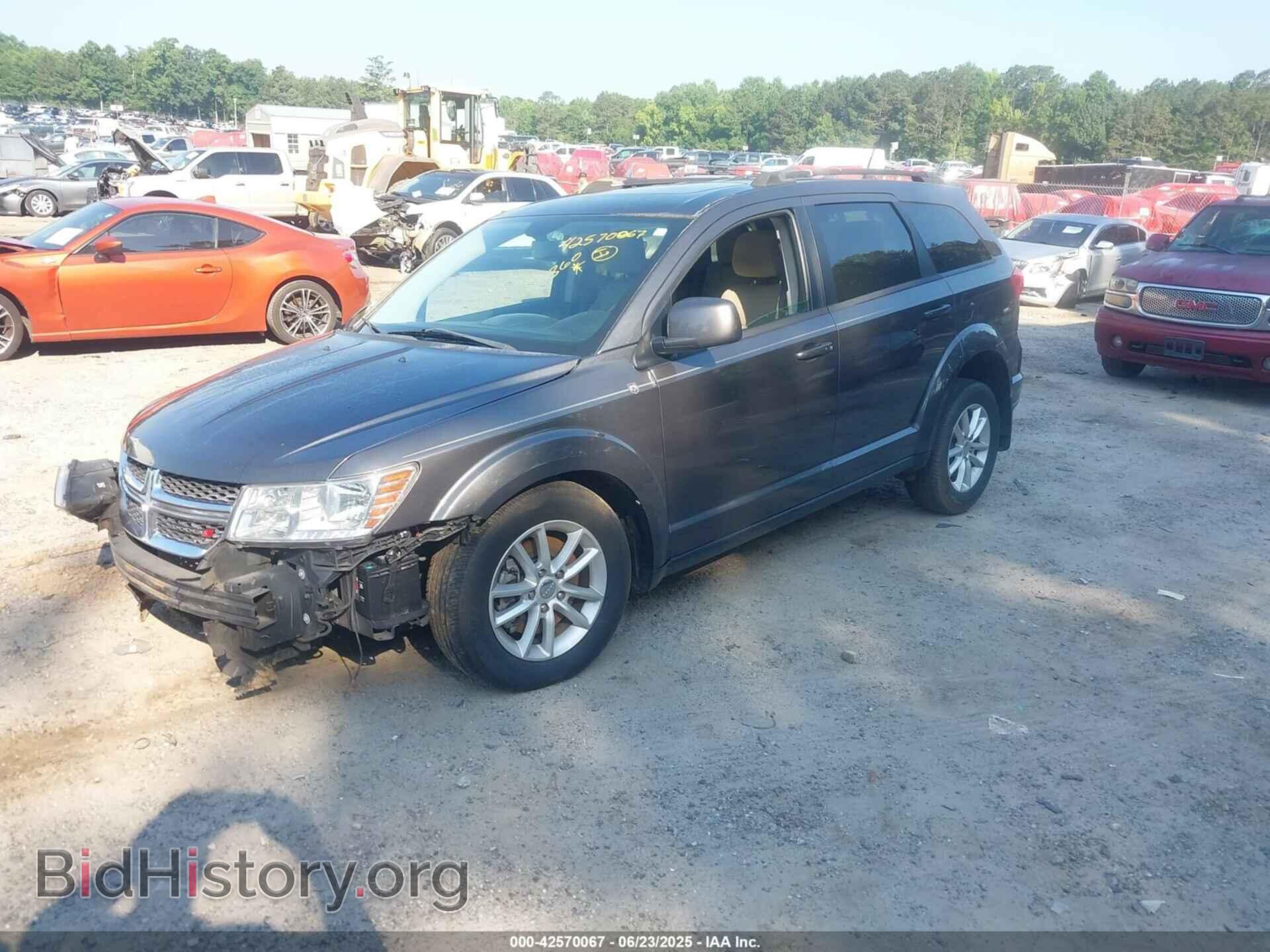 2014 DODGE JOURNEY - VIN: 3C4PDCBG8ET223489 - Фото 2
