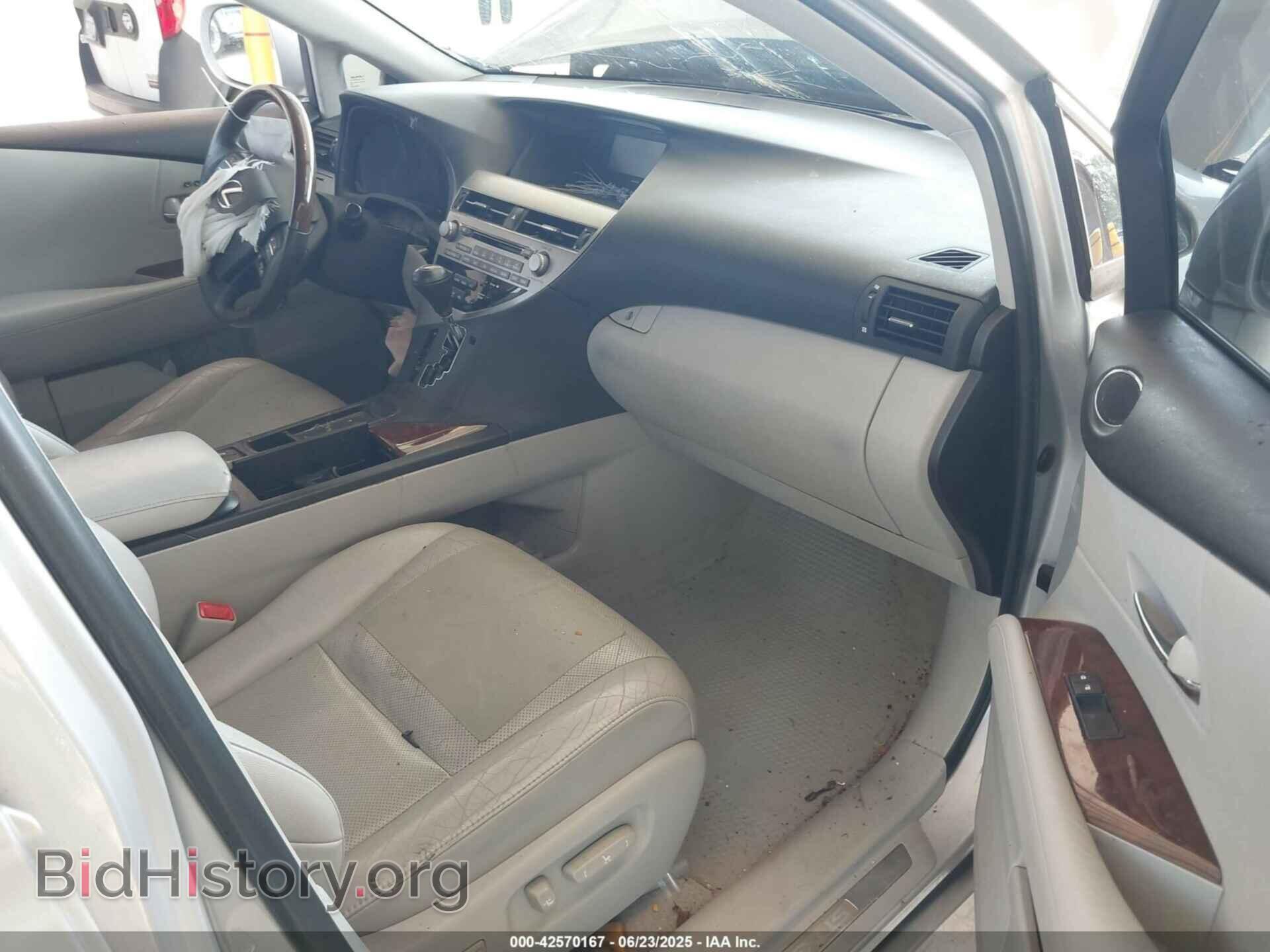 2010 LEXUS RX 350 - VIN: 2T2BK1BA0AC051547 - Фото 5