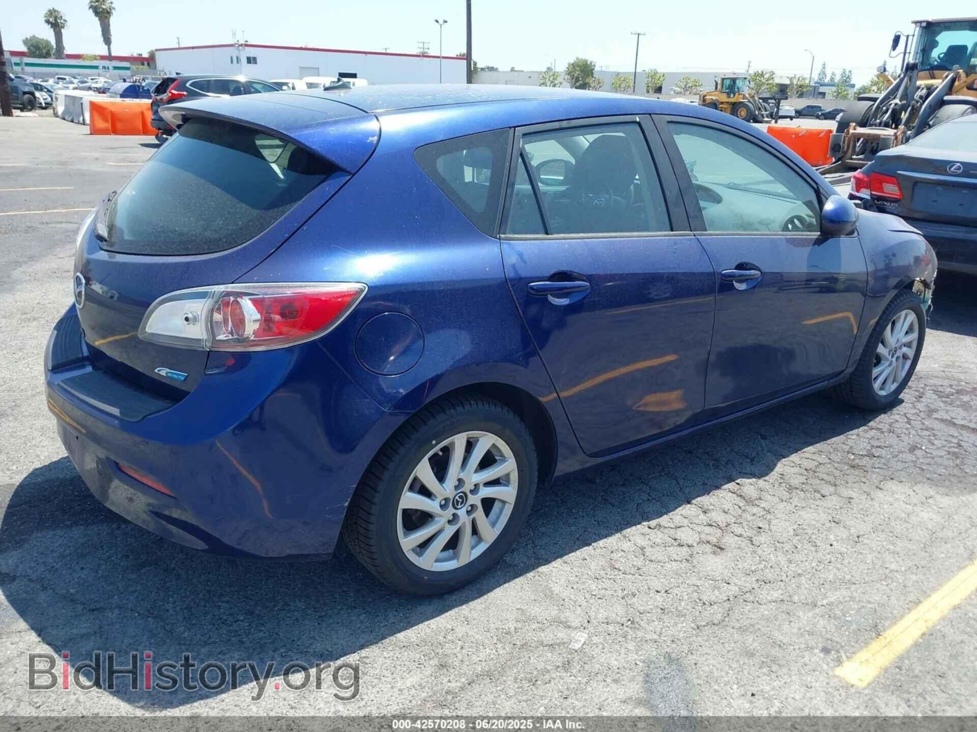 2013 MAZDA MAZDA3 - VIN: JM1BL1L89D1707007 - Фото 4