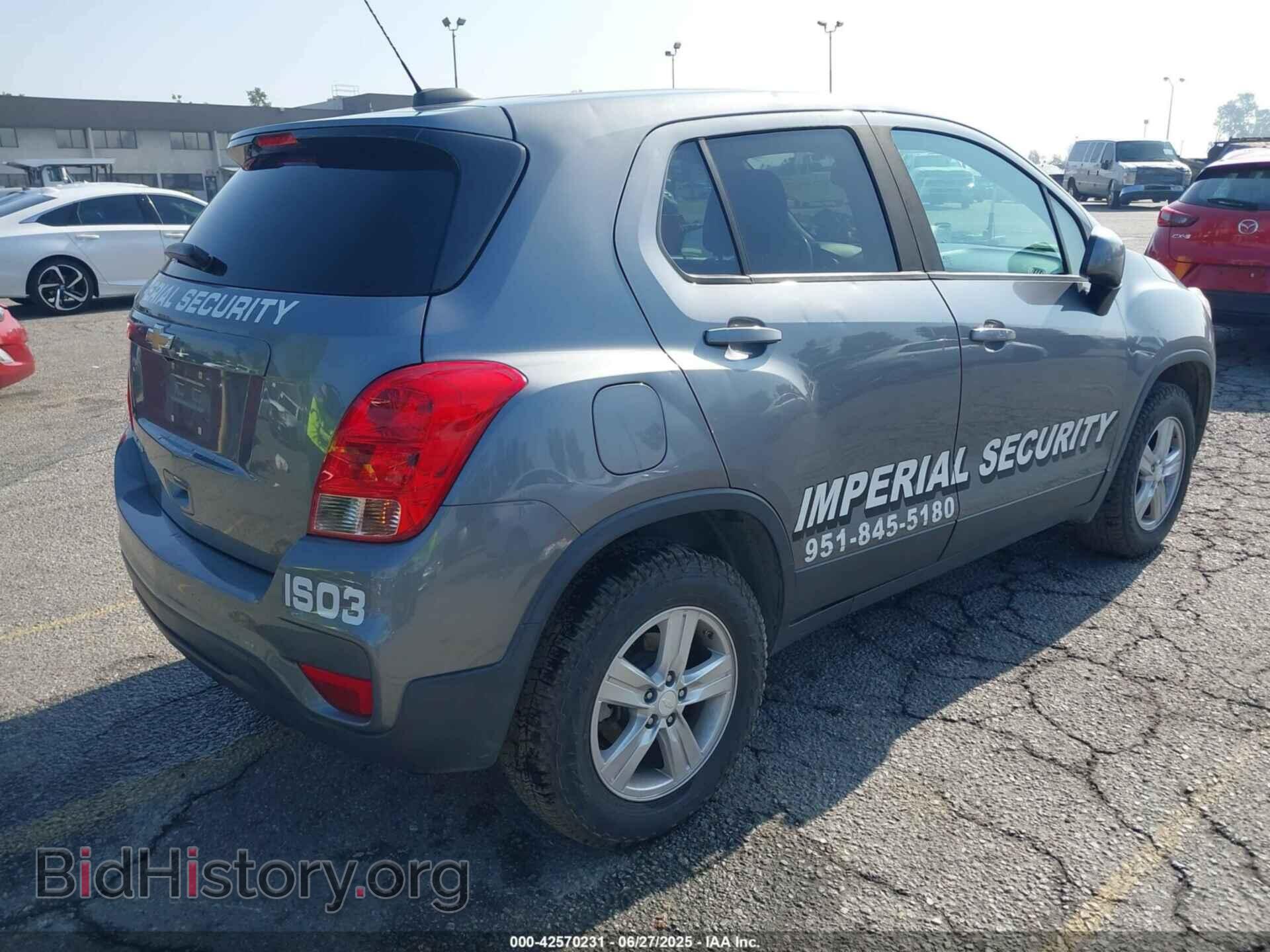 2020 CHEVROLET TRAX - VIN: 3GNCJNSB9LL333611 - Фото 4