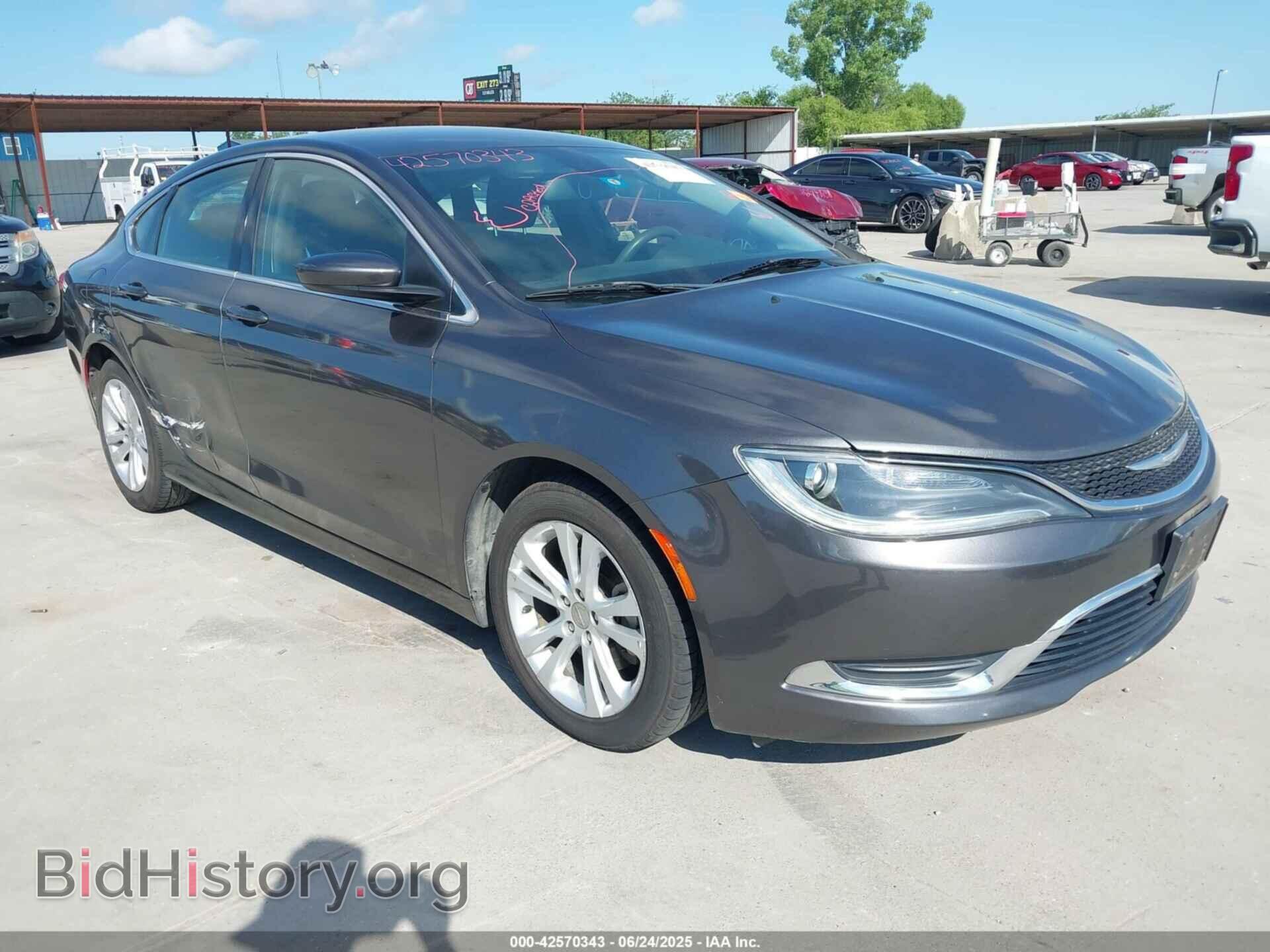 Photo 1C3CCCABXFN575227 - CHRYSLER 200 2015