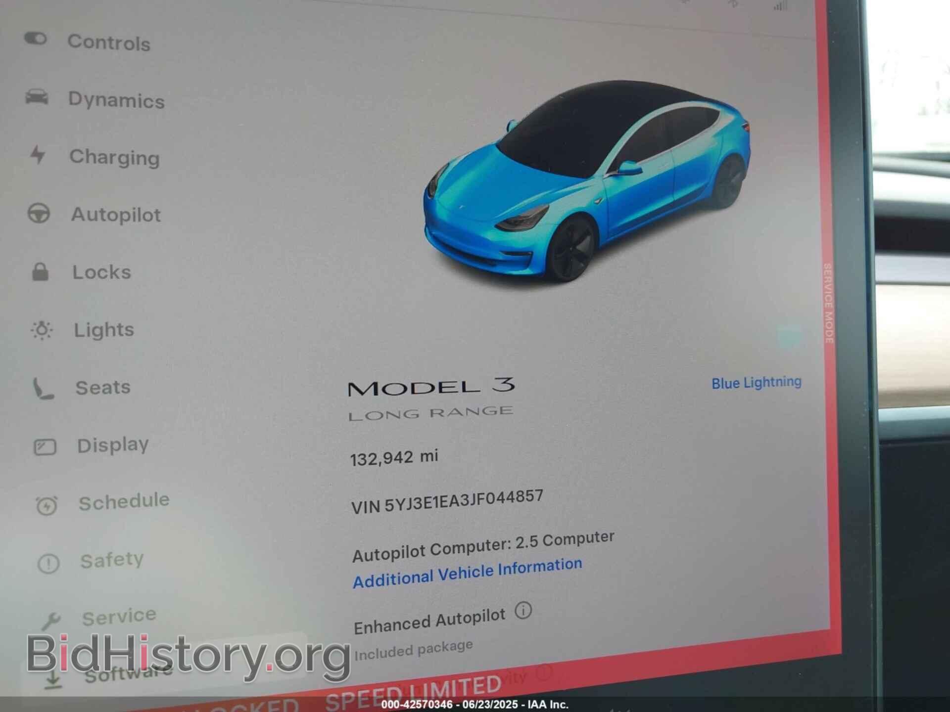 2018 TESLA MODEL 3 - VIN: 5YJ3E1EA3JF044857 - Photo 7