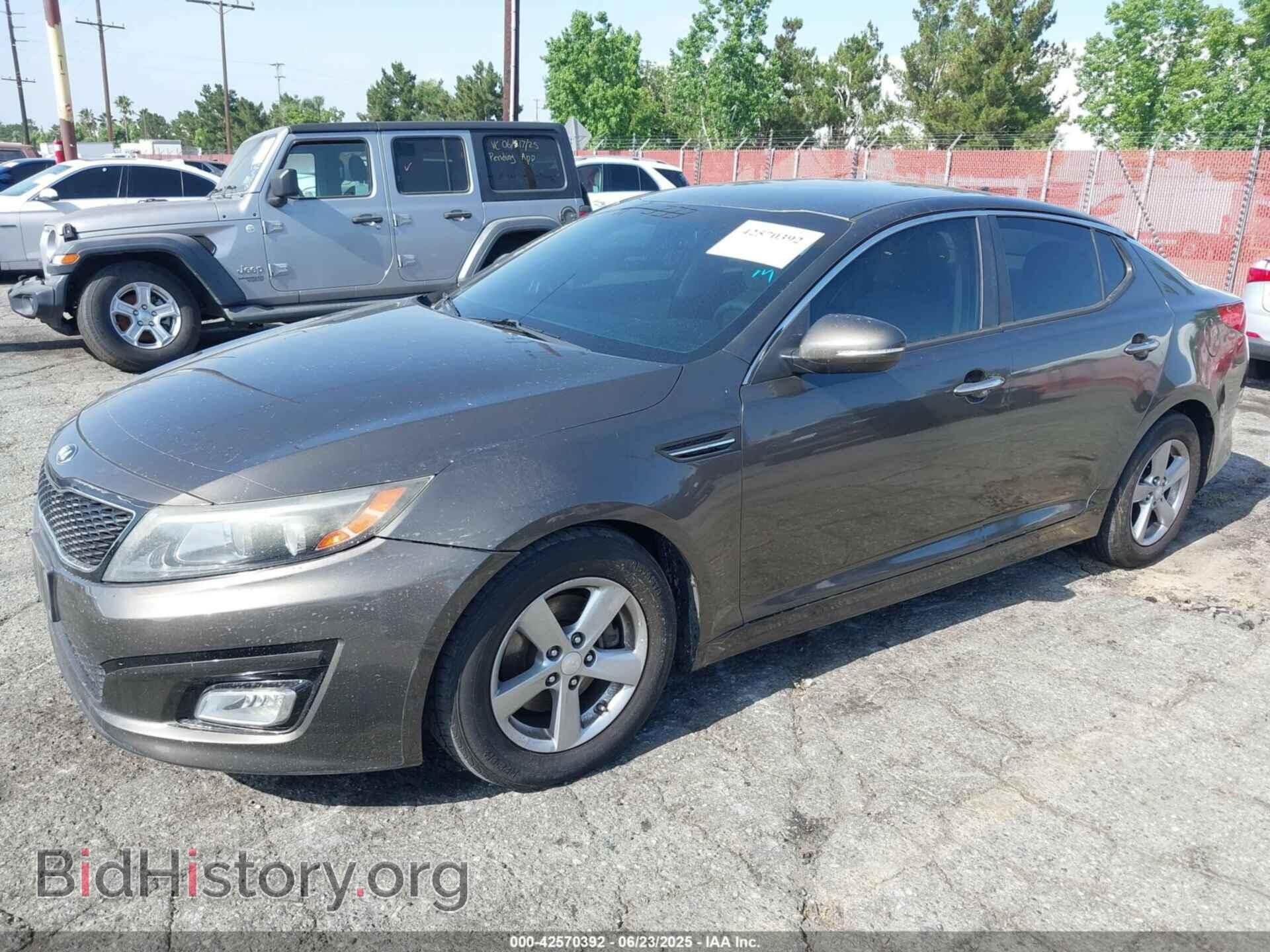 2014 KIA OPTIMA - VIN: 5XXGM4A75EG299545 - Фото 2