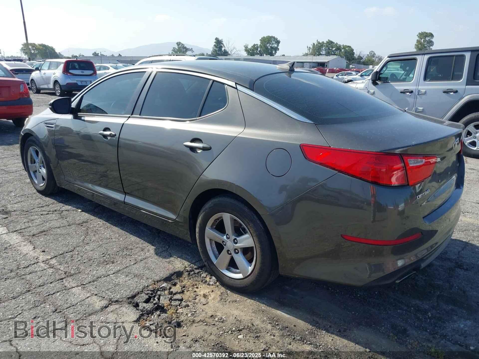 2014 KIA OPTIMA - VIN: 5XXGM4A75EG299545 - Фото 3