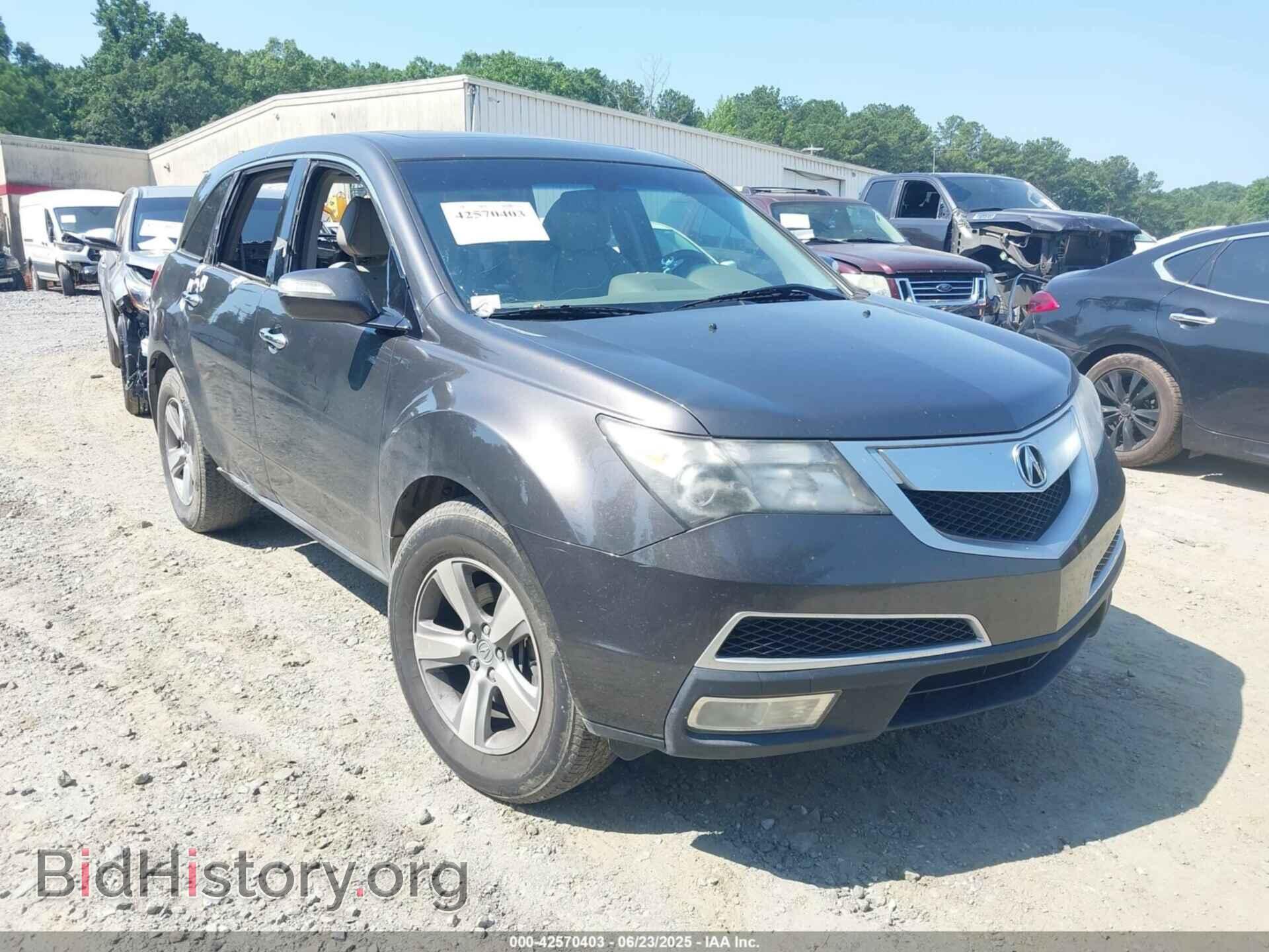 Photo 2HNYD2H39CH538773 - ACURA MDX 2012