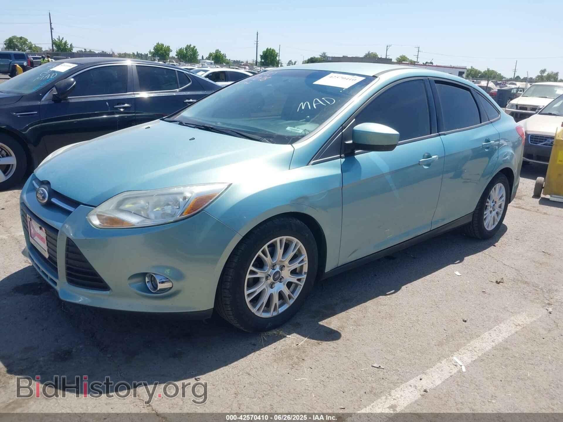2012 FORD FOCUS - VIN: 1FAHP3F24CL437078 - Фото 2