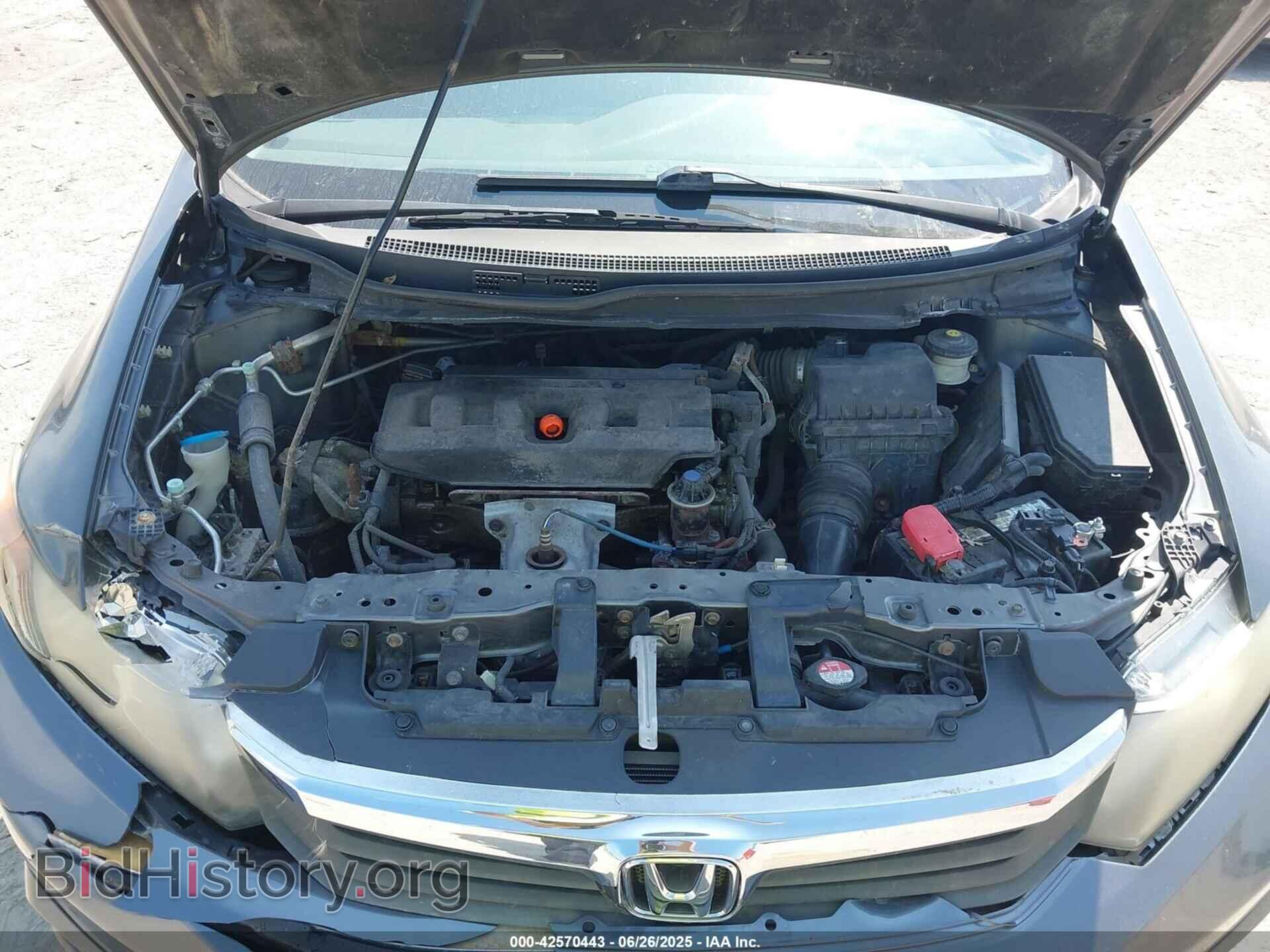 2012 HONDA CIVIC - VIN: 19XFB2F94CE032130 - Фото 10