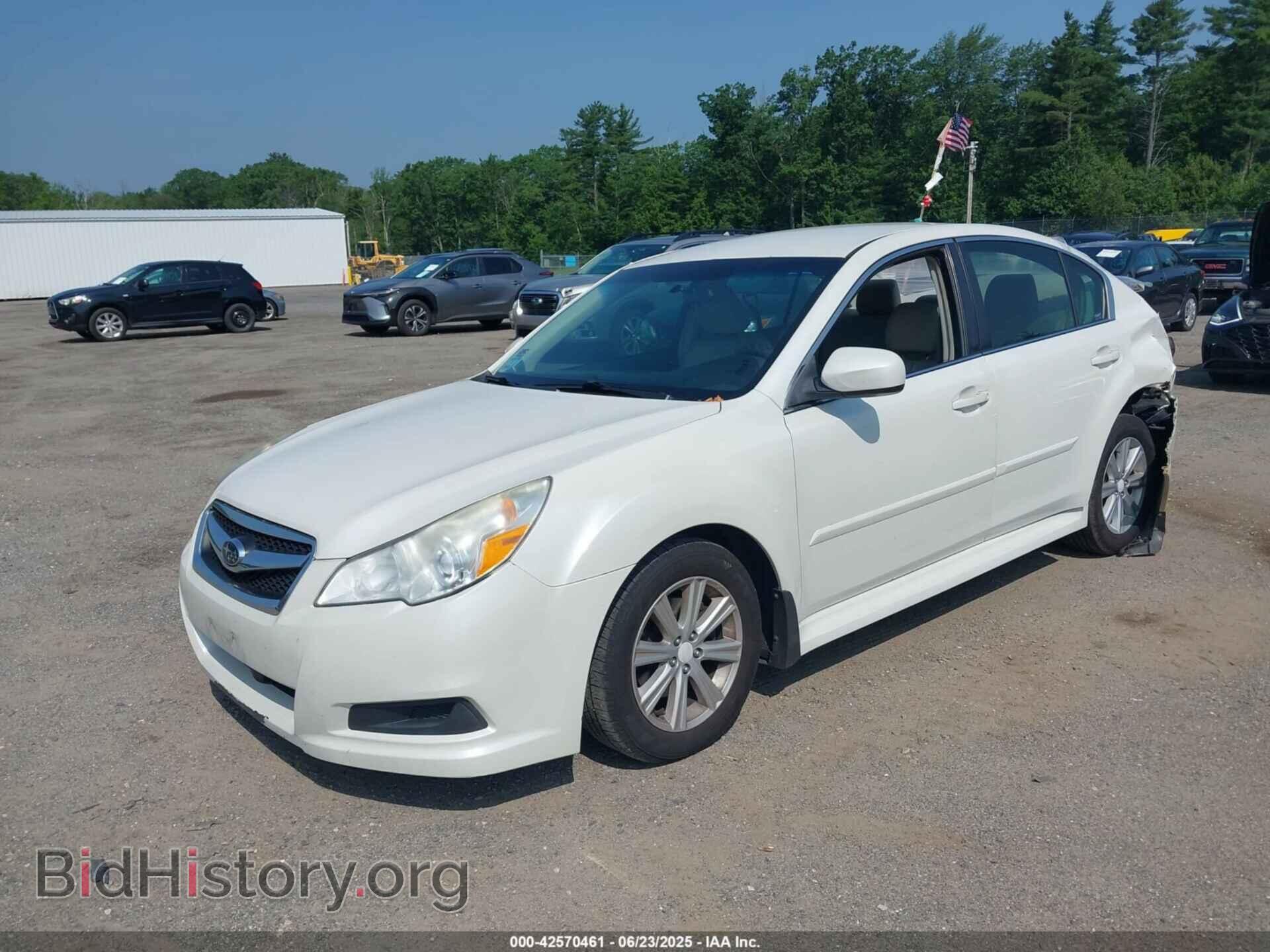 2012 SUBARU LEGACY - VIN: 4S3BMBC69C3002874 - Фото 2