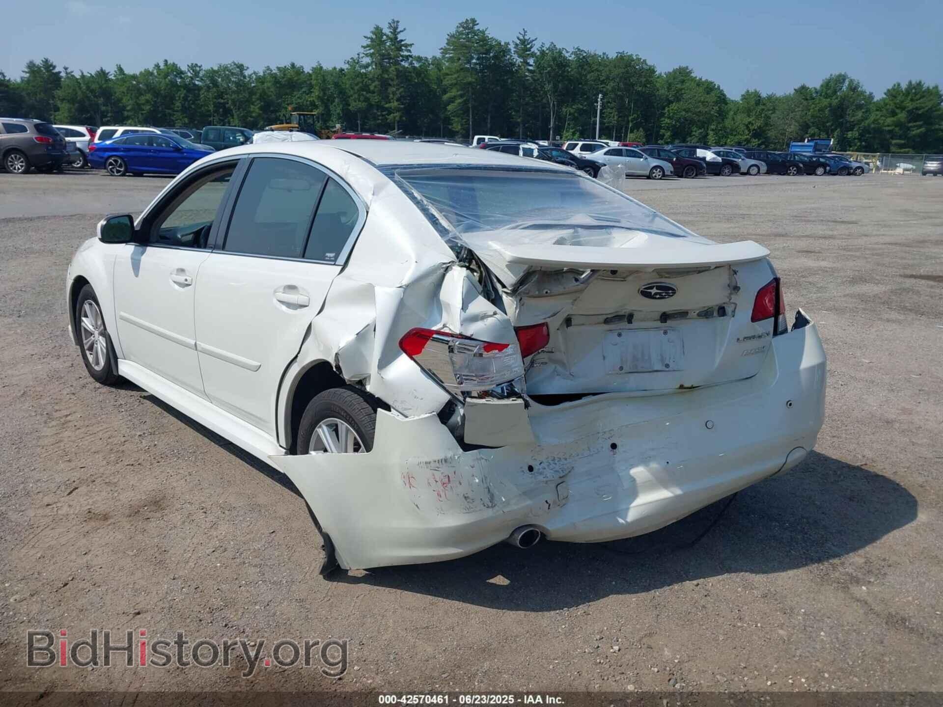 2012 SUBARU LEGACY - VIN: 4S3BMBC69C3002874 - Фото 6