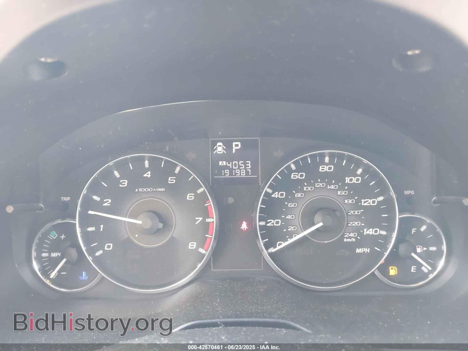 2012 SUBARU LEGACY - VIN: 4S3BMBC69C3002874 - Фото 7