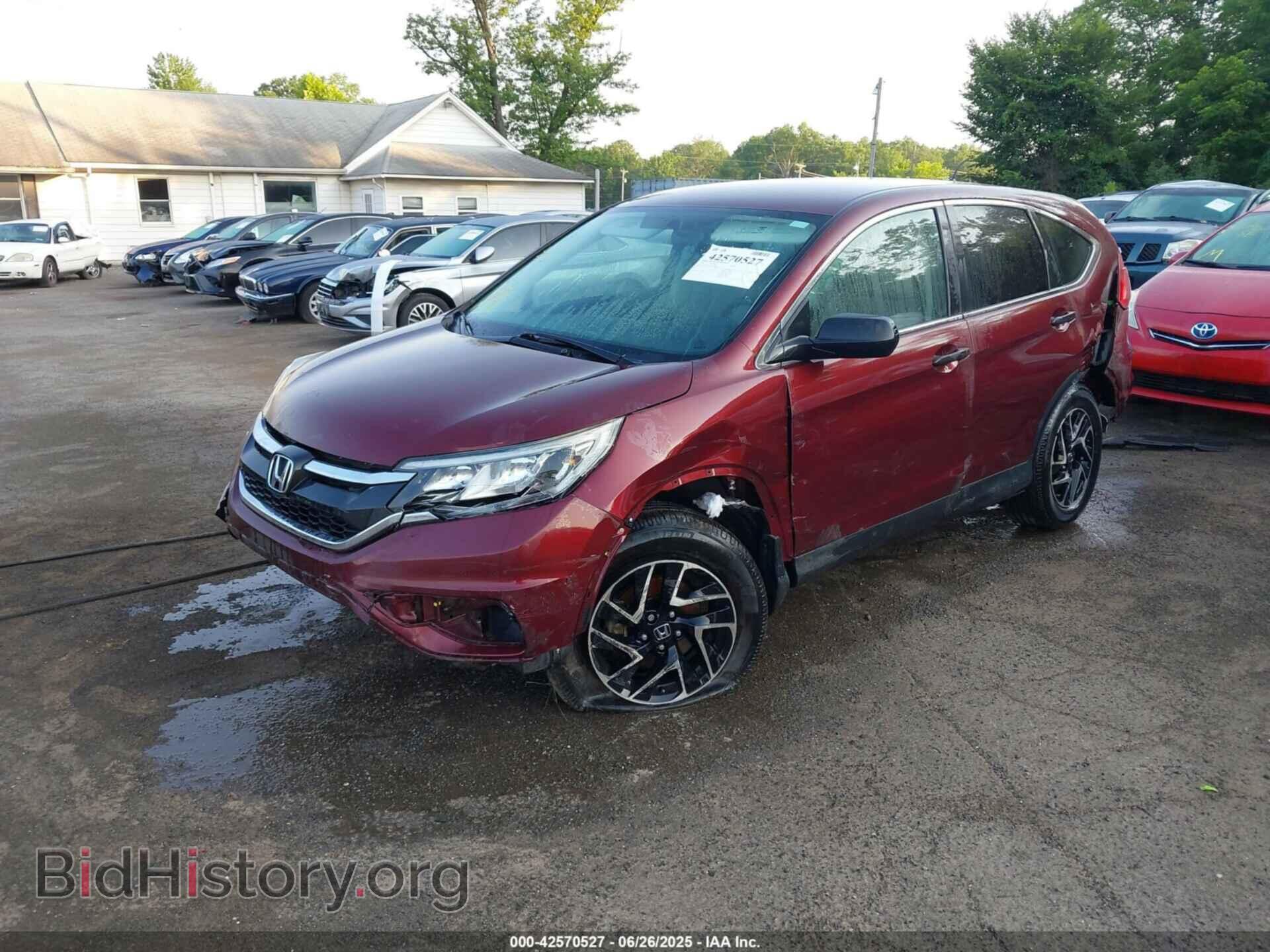 2016 HONDA CR-V - VIN: 2HKRM3H44GH518467 - Фото 2