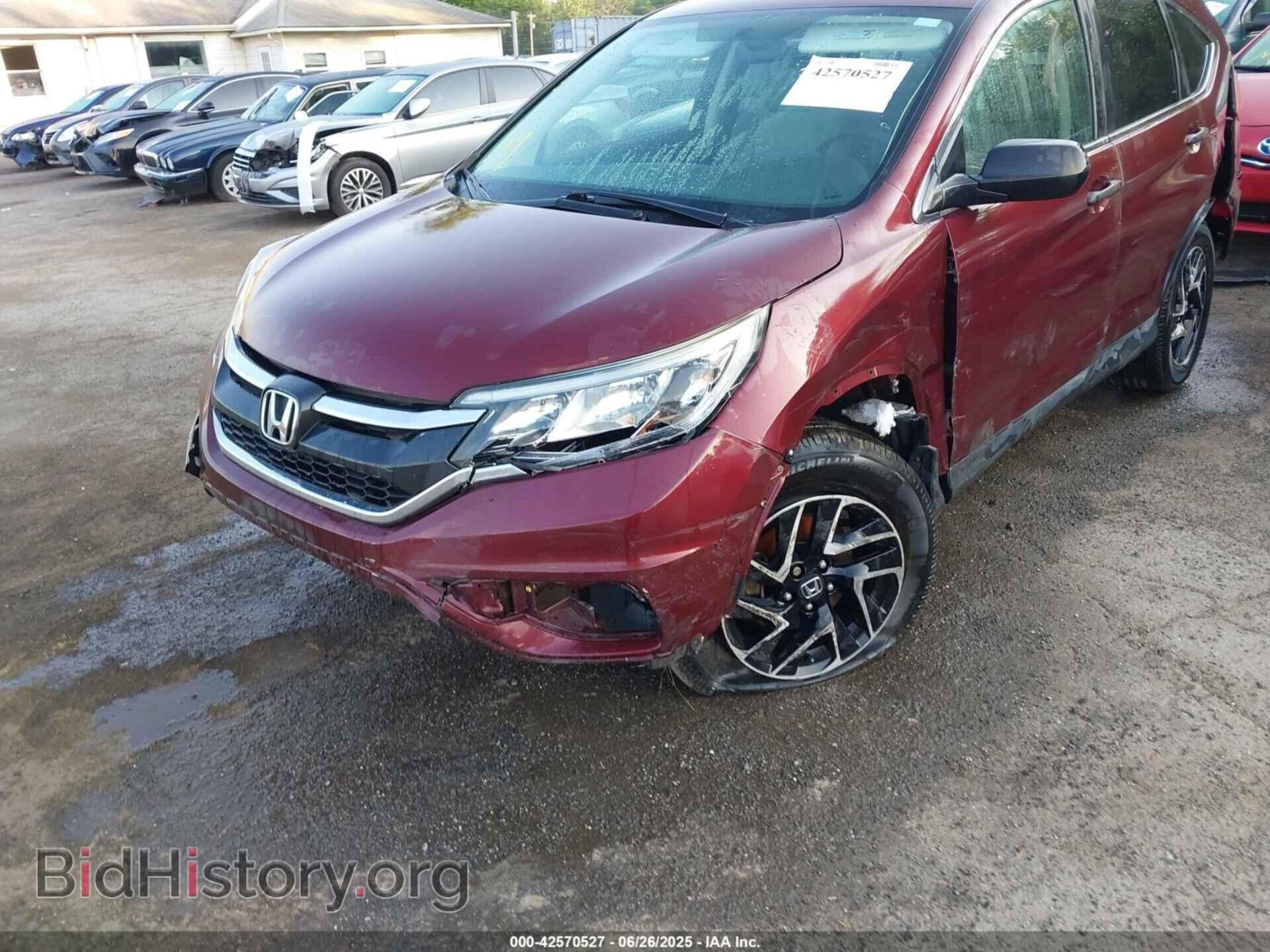 2016 HONDA CR-V - VIN: 2HKRM3H44GH518467 - Фото 6