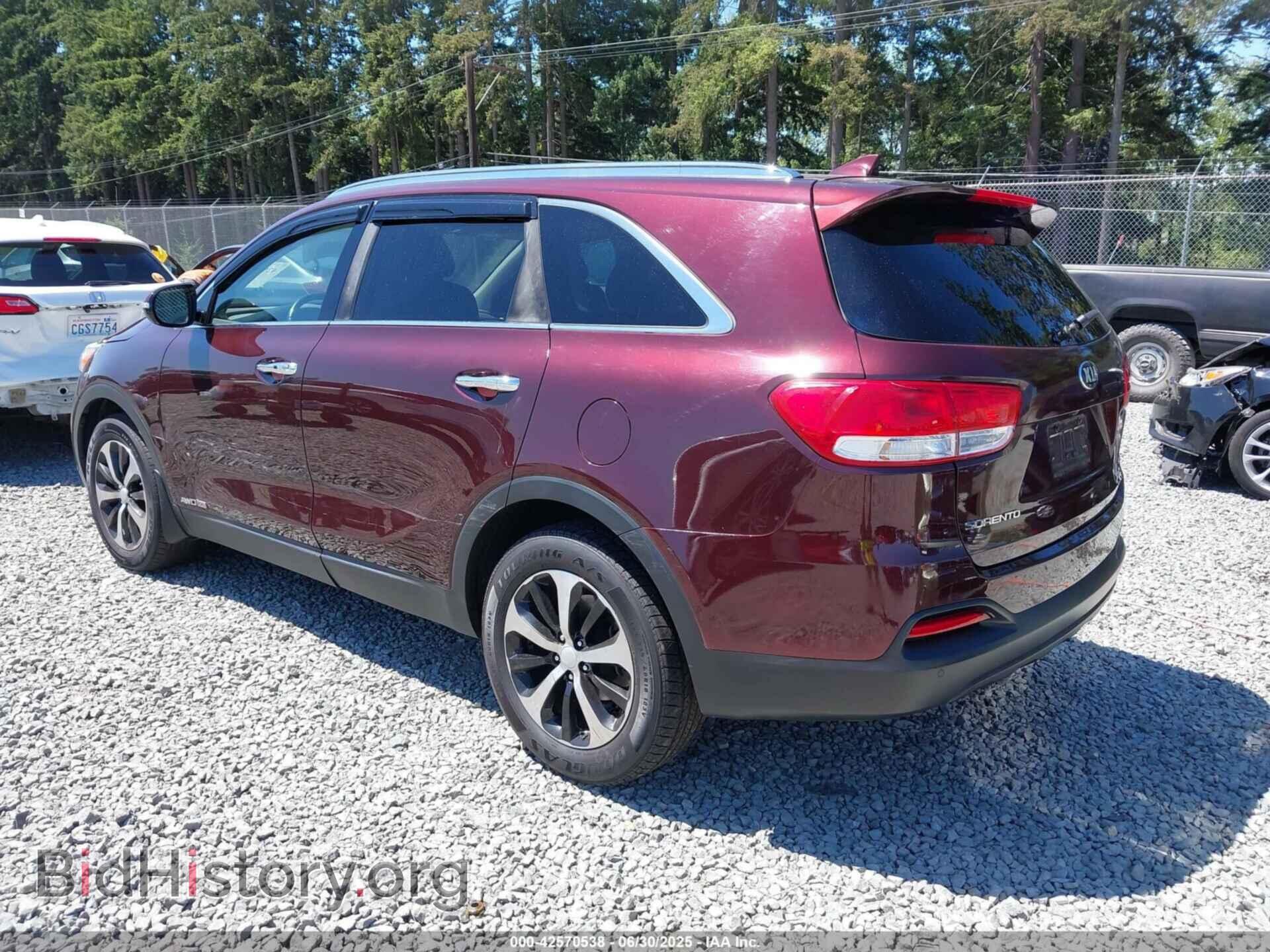 2016 KIA SORENTO - VIN: 5XYPHDA52GG124364 - Фото 3