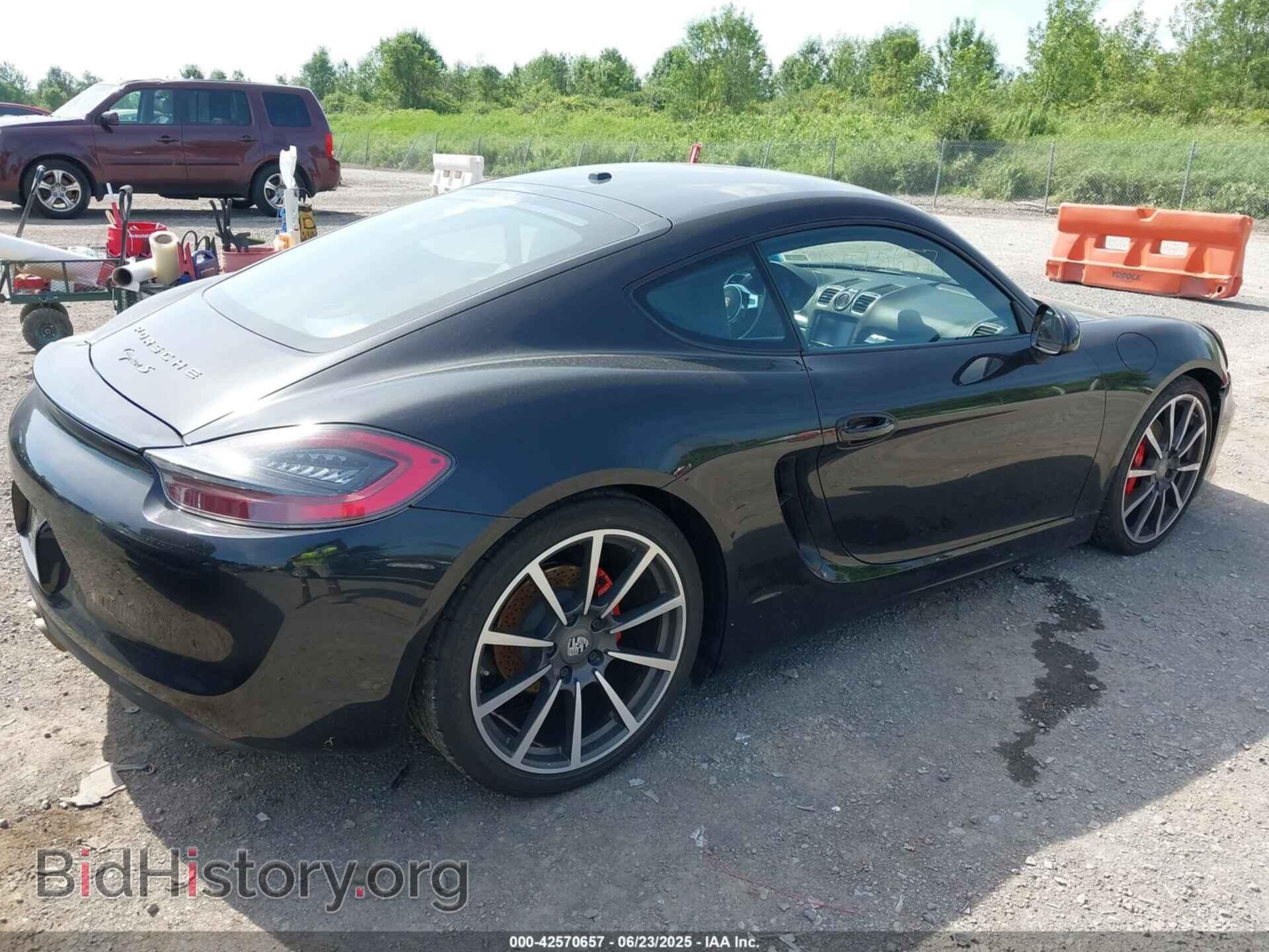 2014 PORSCHE CAYMAN - VIN: WP0AB2A83EK190127 - Фото 4