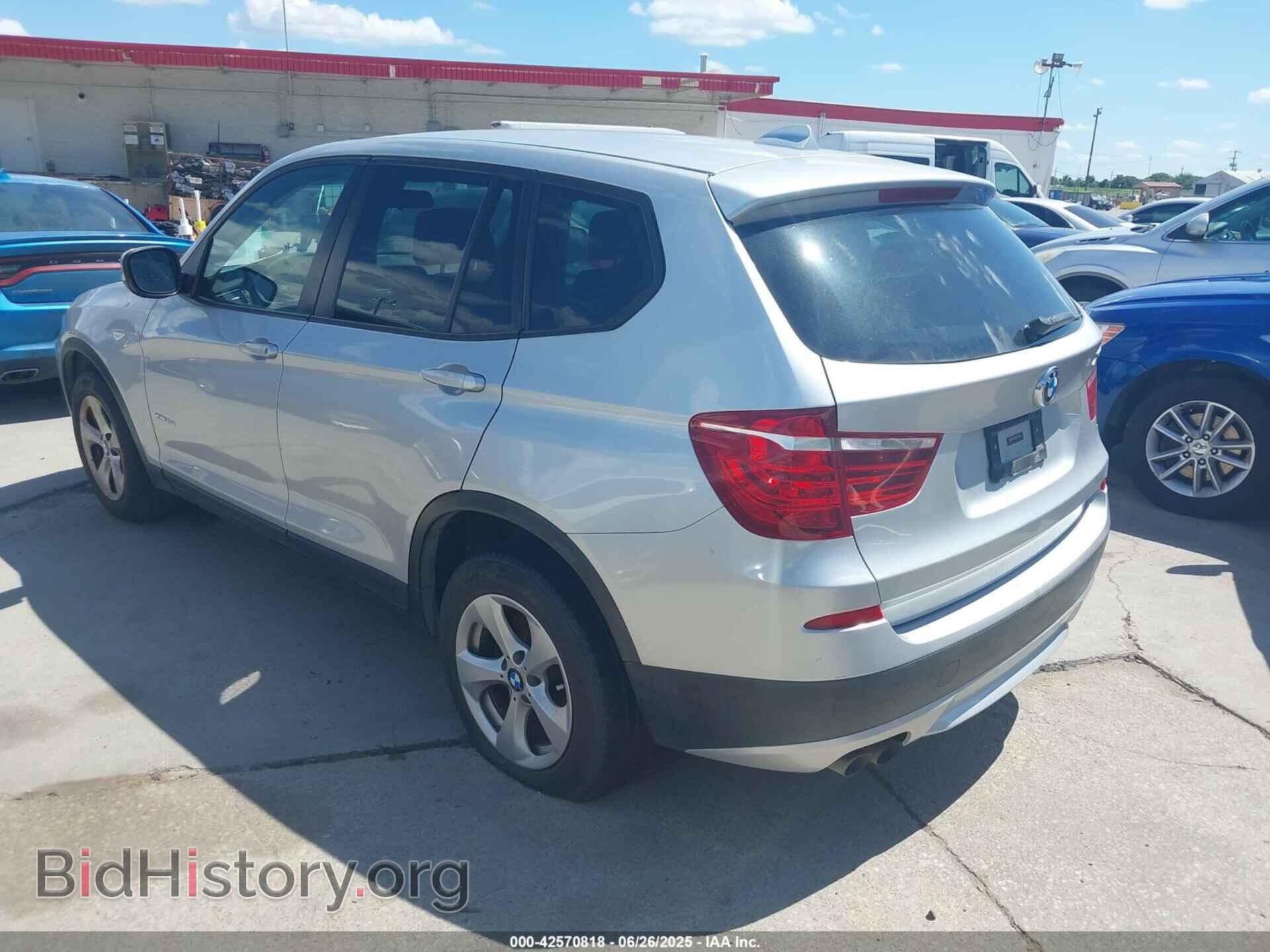 2011 BMW X3 - VIN: 5UXWX5C50BL709733 - Фото 3