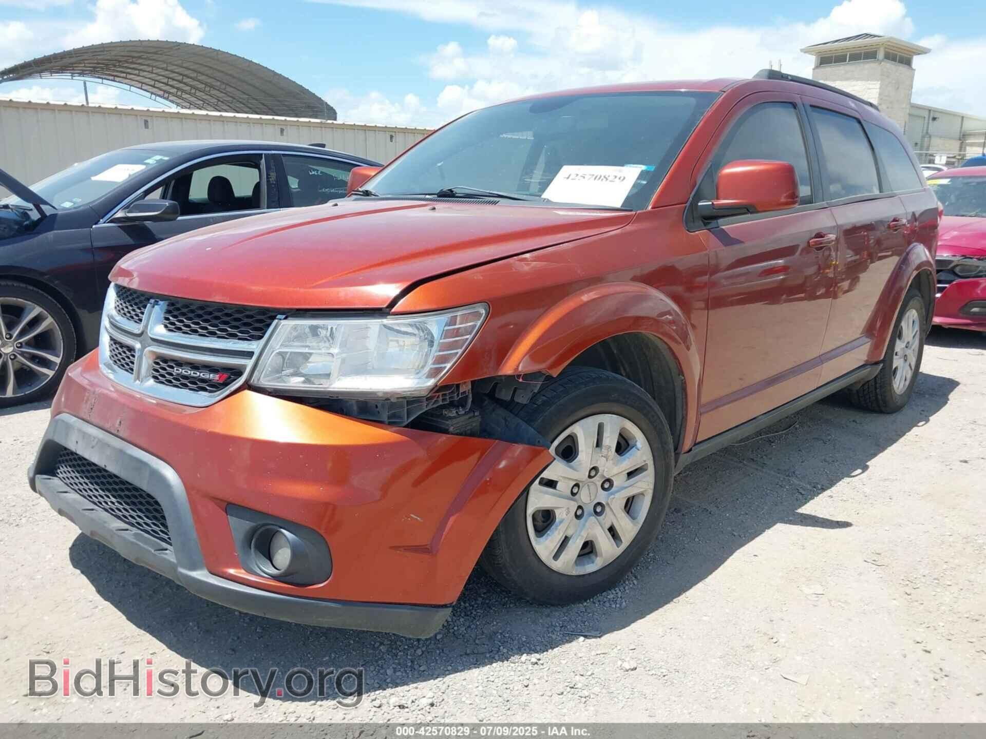 2014 DODGE JOURNEY - VIN: 3C4PDCBB9ET170628 - Фото 2