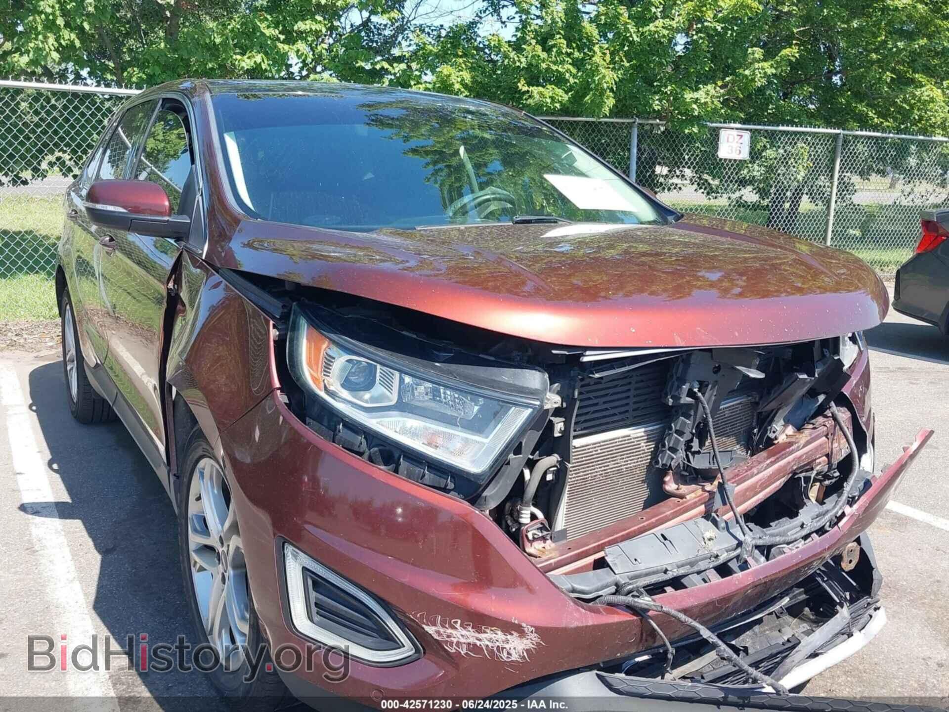 Photo 2FMPK4K83FBB54465 - FORD EDGE 2015