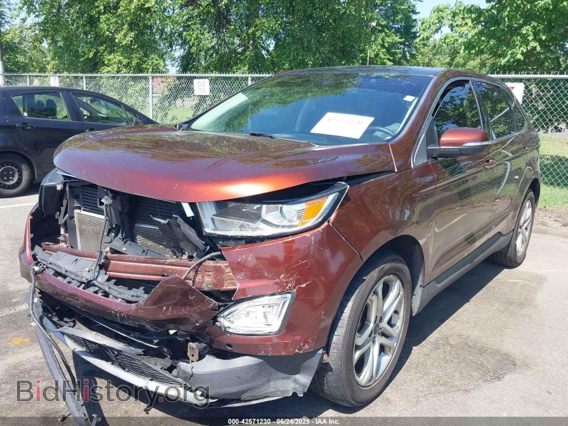 2015 FORD EDGE - VIN: 2FMPK4K83FBB54465 - Photo 2