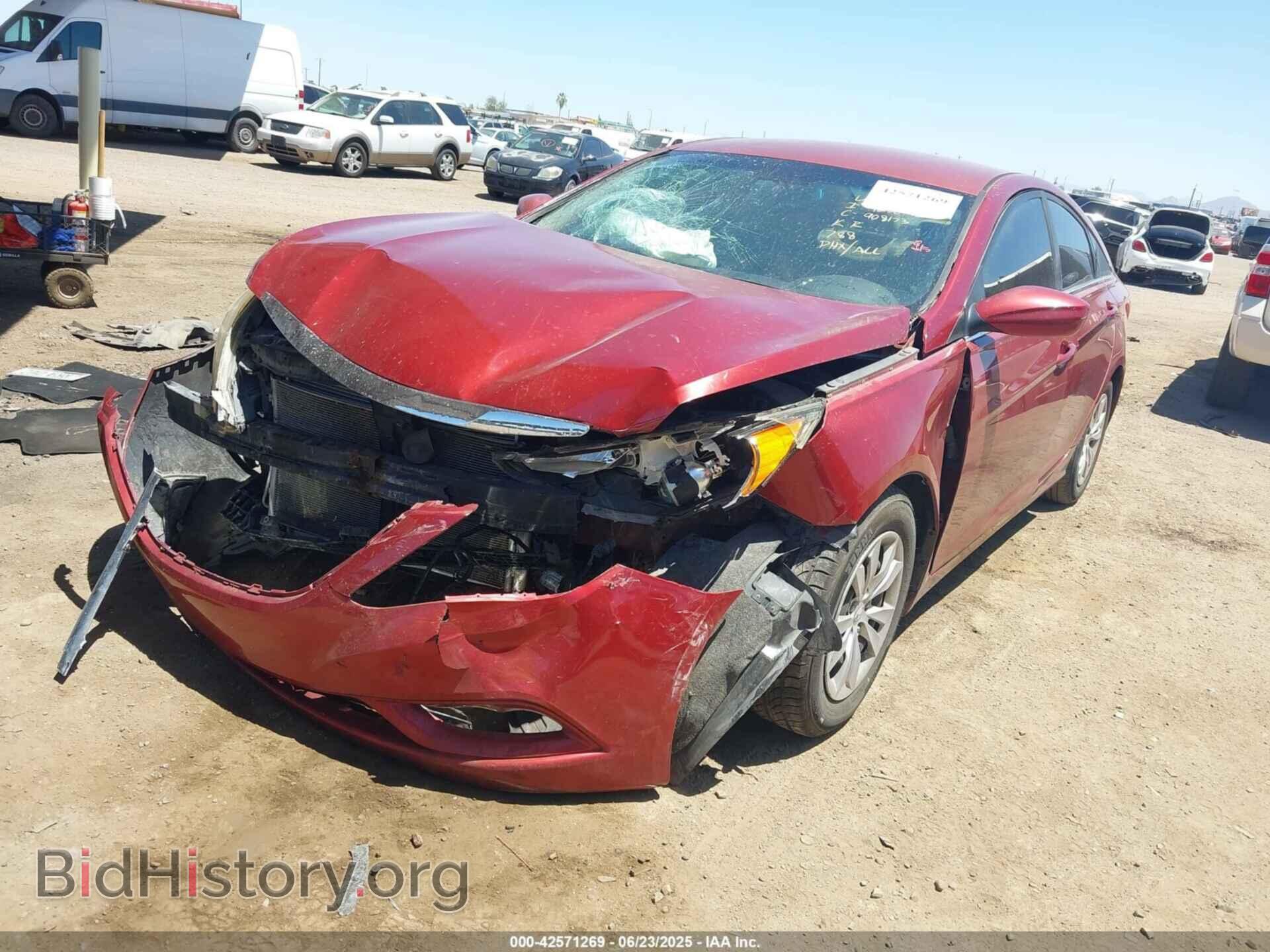 2012 HYUNDAI SONATA - VIN: 5NPEB4ACXCH467420 - Фото 2
