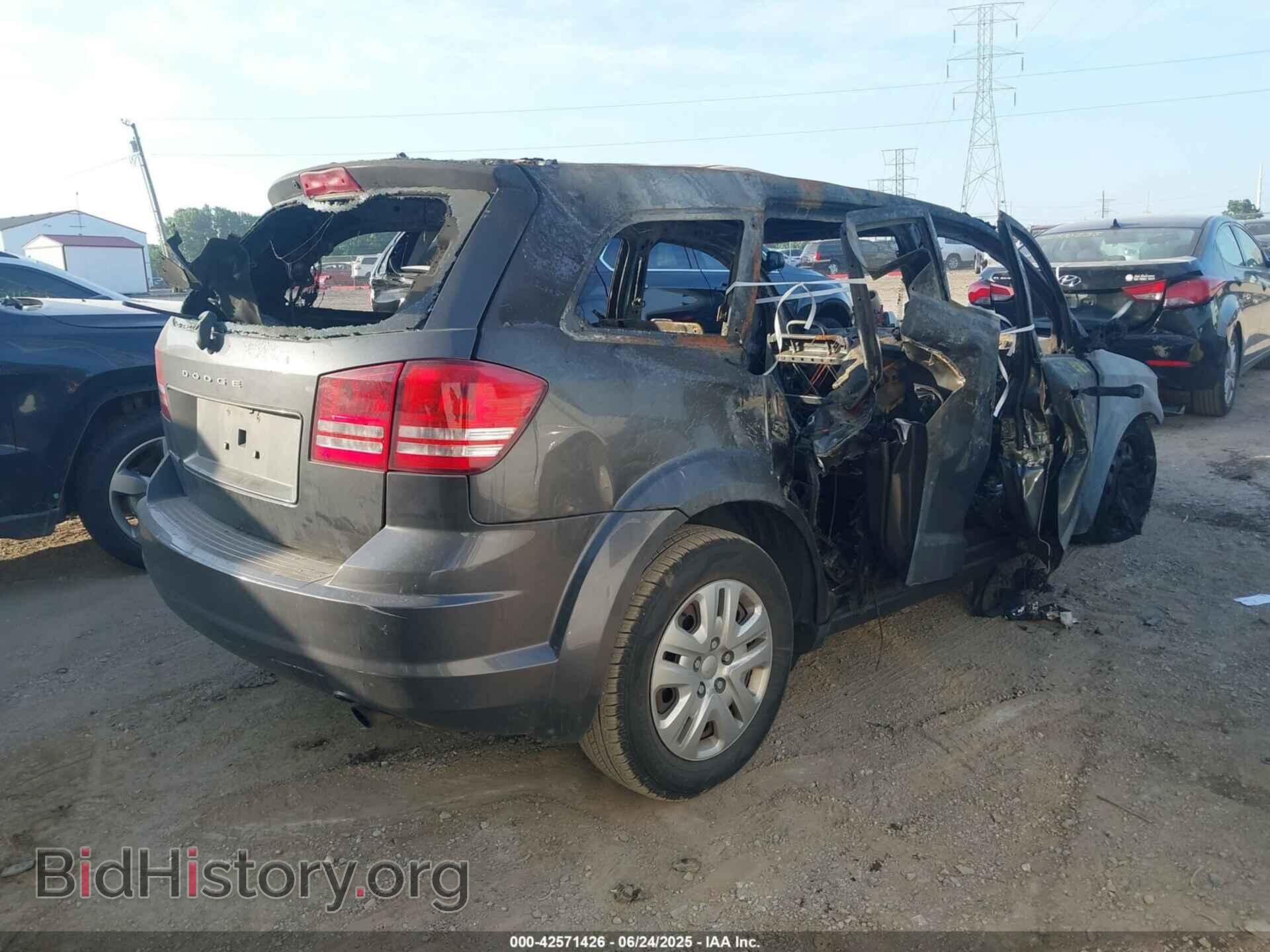2015 DODGE JOURNEY - VIN: 3C4PDCAB9FT748424 - Фото 4