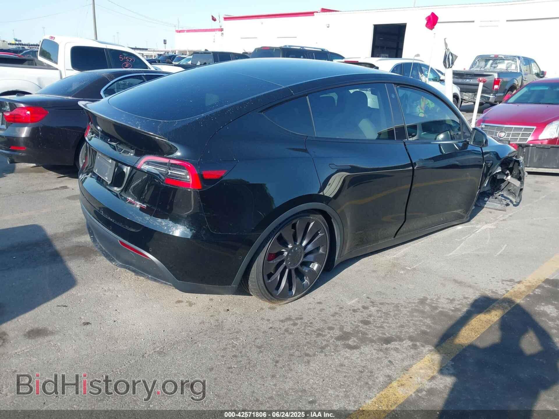 2021 TESLA MODEL Y - VIN: 5YJYGDEF0MF137224 - Фото 4